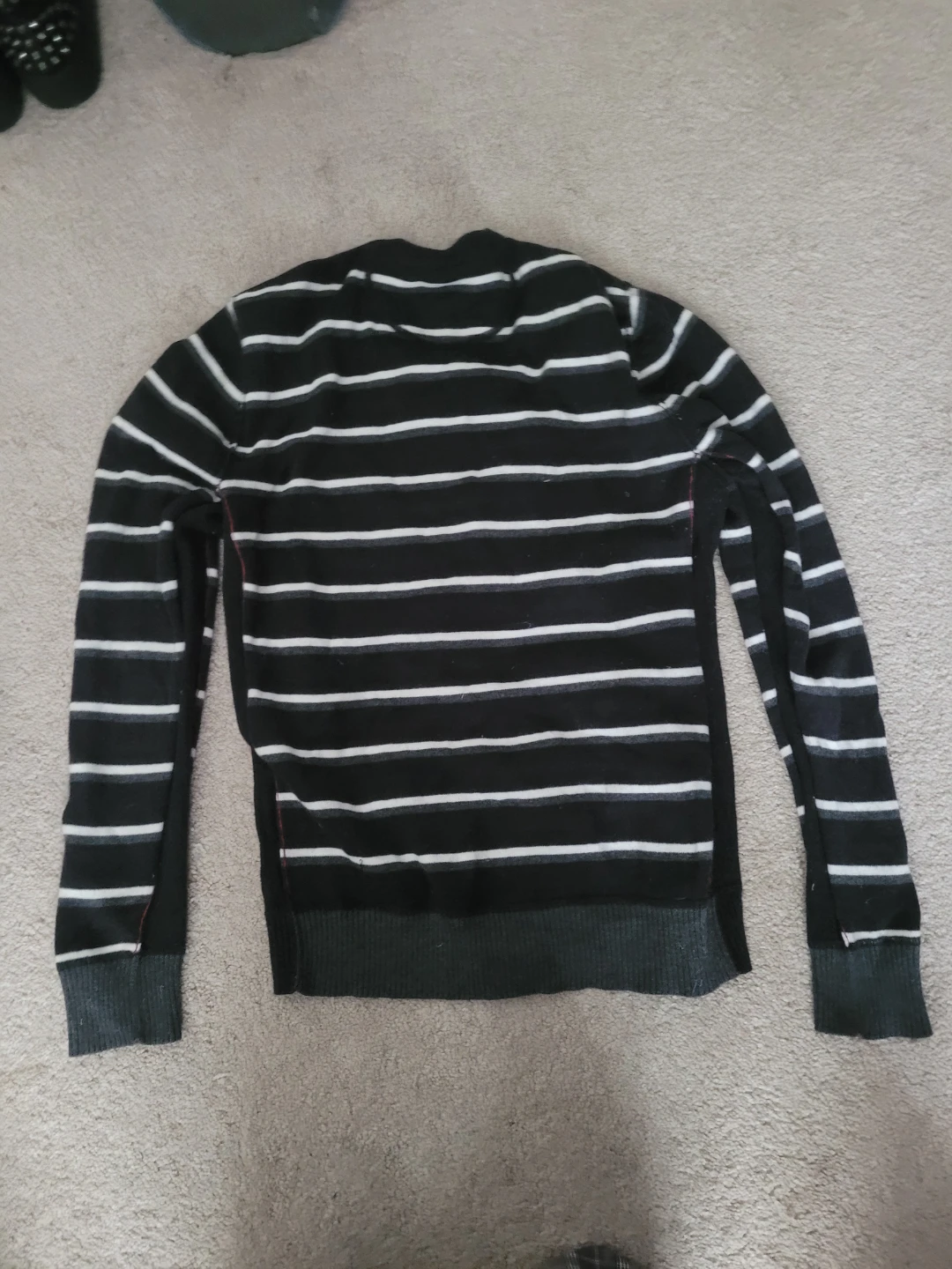 Buffalo David Bitton Striped V-Neck Sweater - photo 4