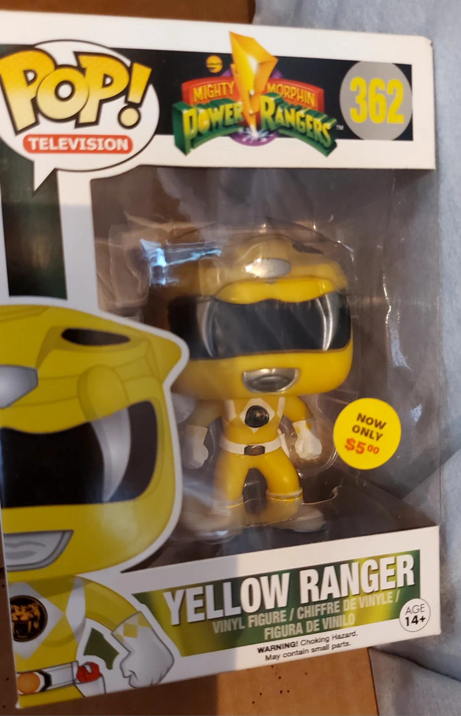 Funko Pop Power Rangers Yellow Ranger 362