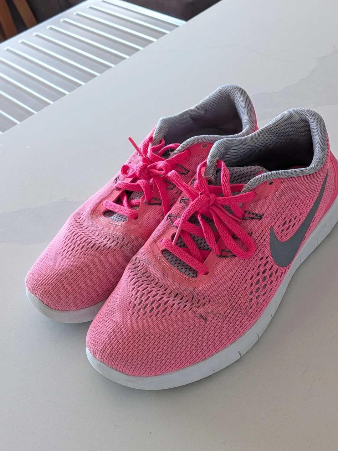 Nike Free RN Pink Running Shoes - photo 2