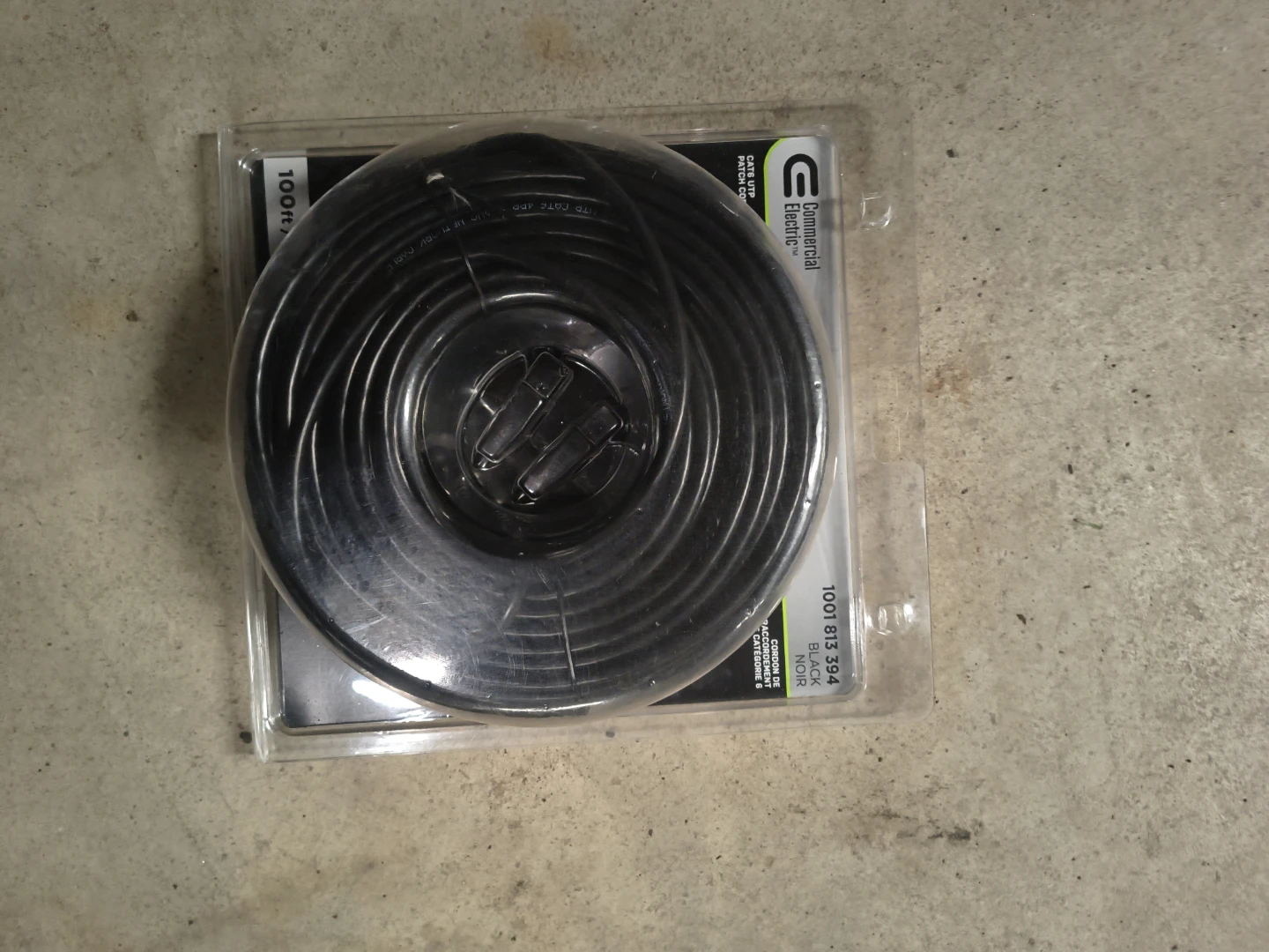 CAT6 UTP Patch Cord 100 ft