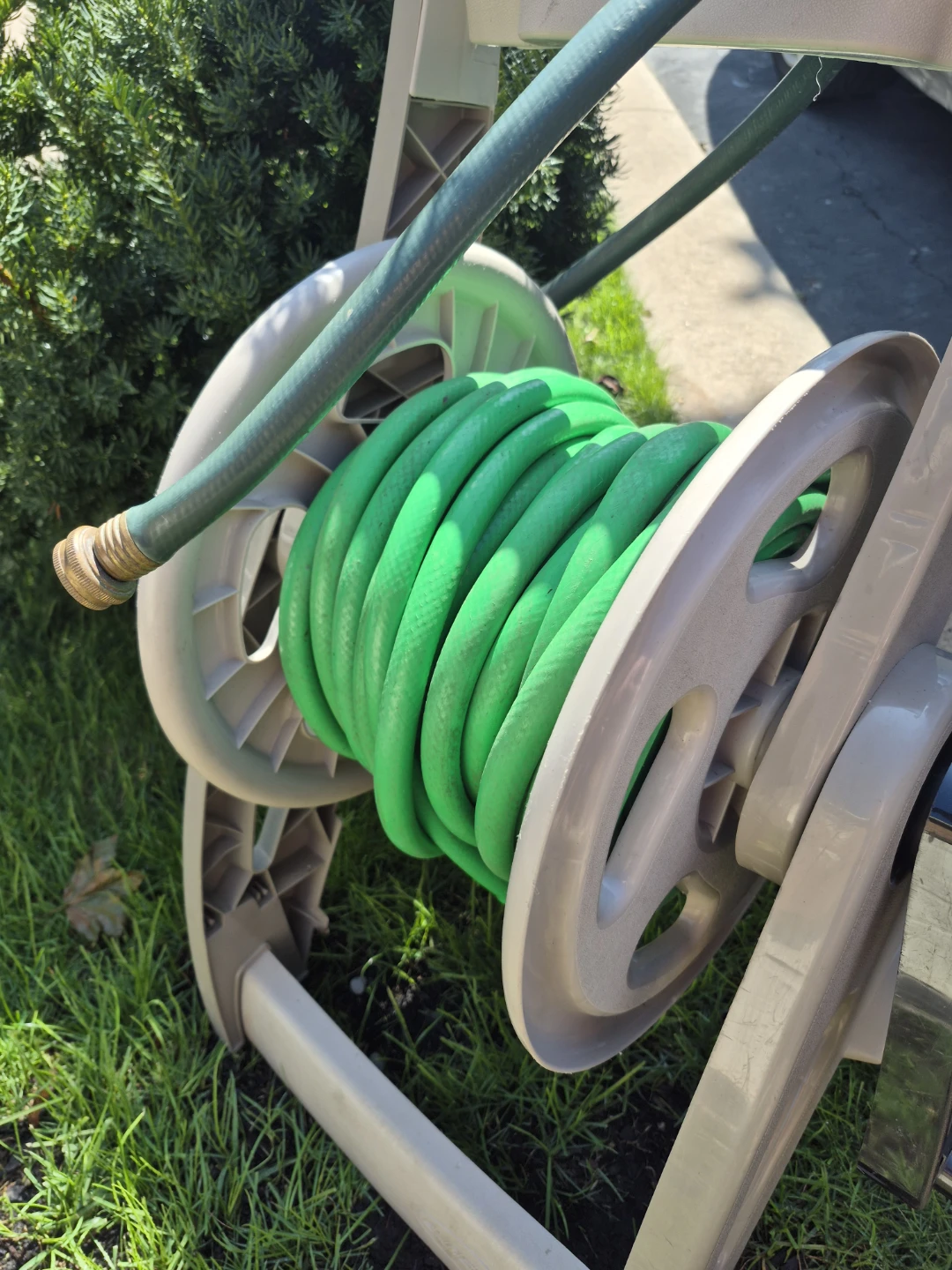 Hose Mobile Garden Hose Cart with Hose - photo 2