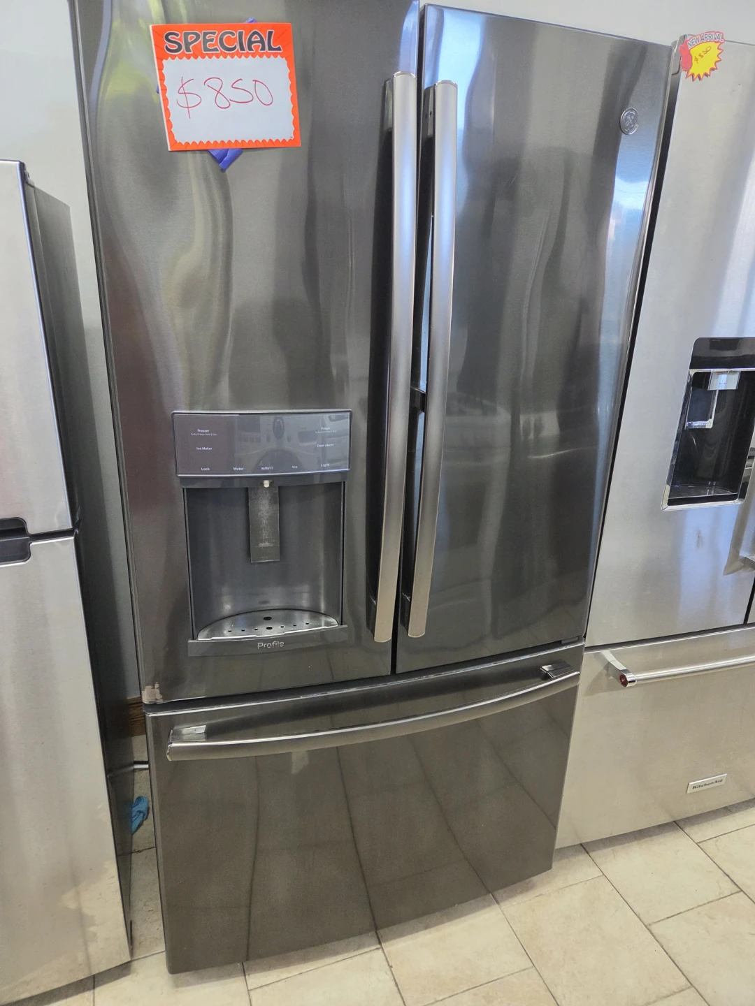 36 "GE Profile French Door Refrigerator
