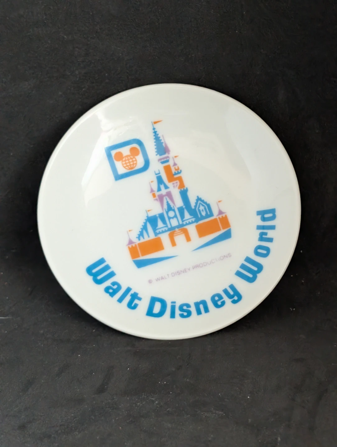 Vintage Walt Disney World Ceramic Dish