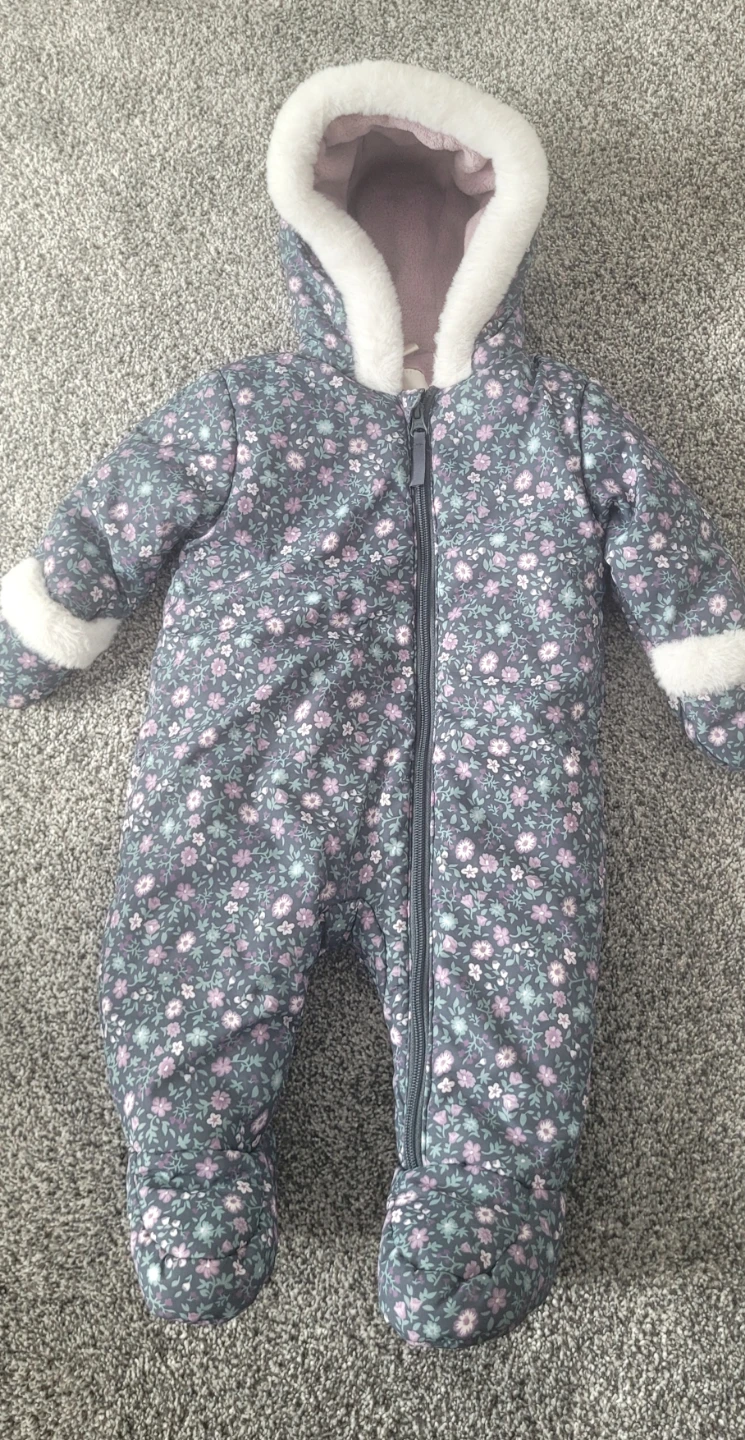 First Impressions Floral Bunting Suit 6-9M - photo 4