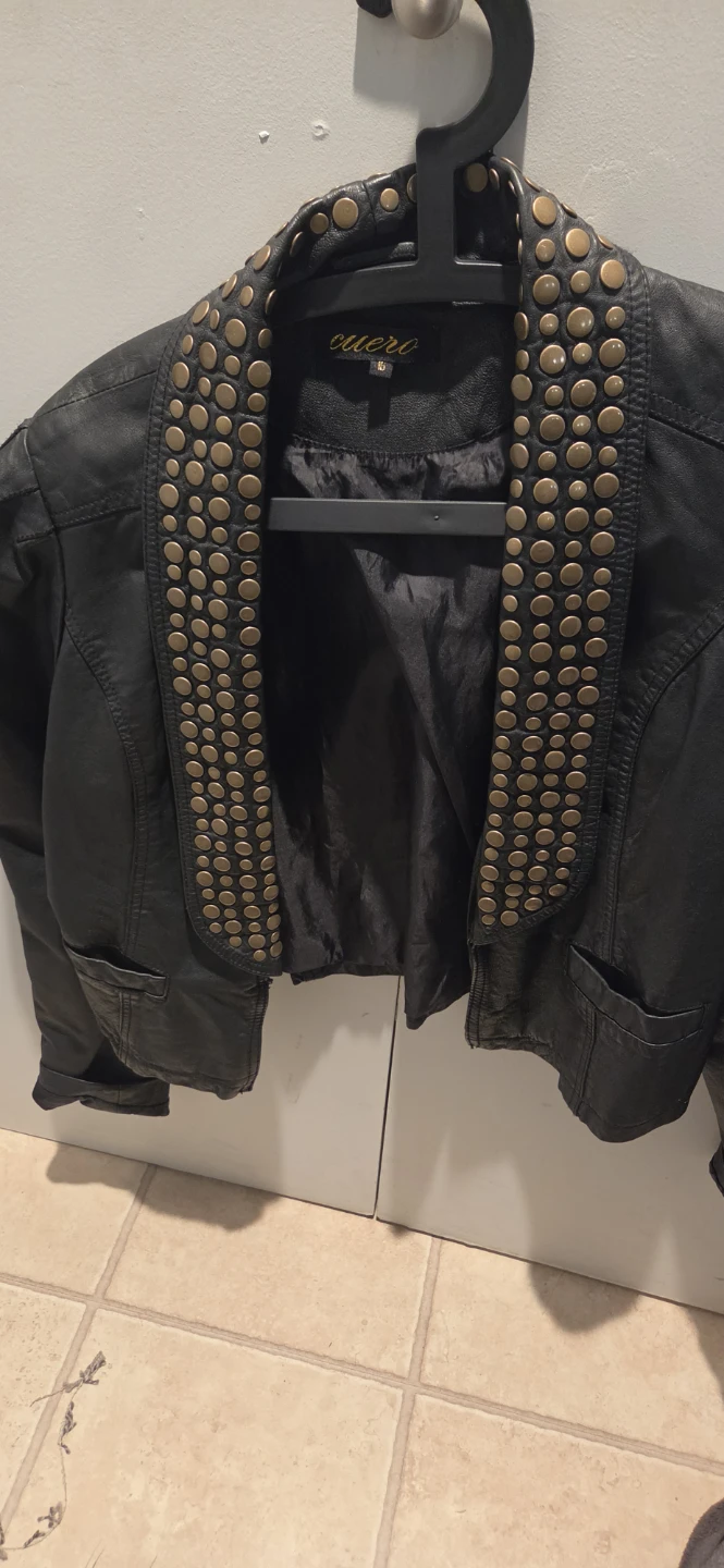 Genuine chic  leather jacket