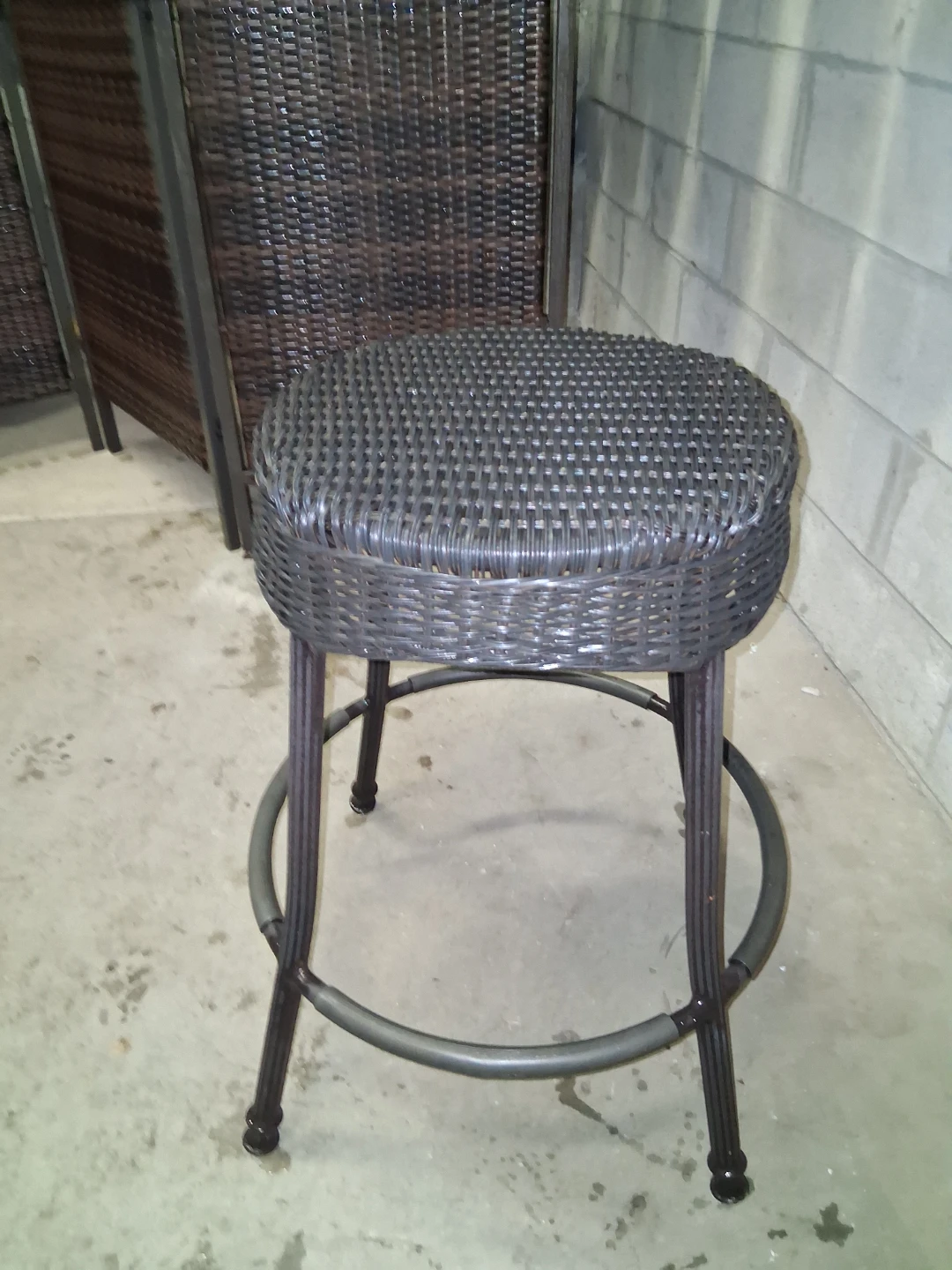 Woven Bar Stool - photo 2