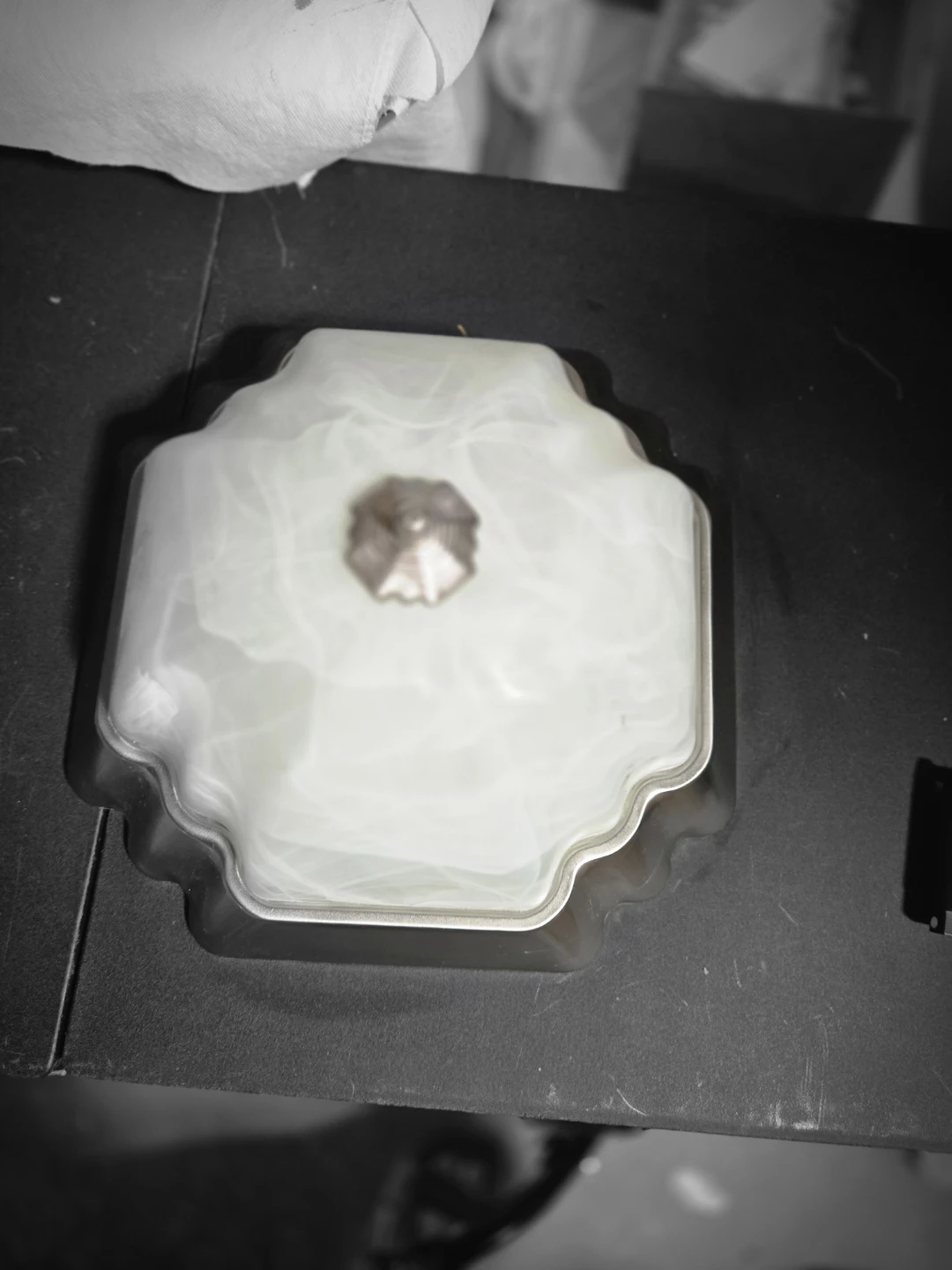 Frosted Glass Ceiling Light Fixture - photo 3
