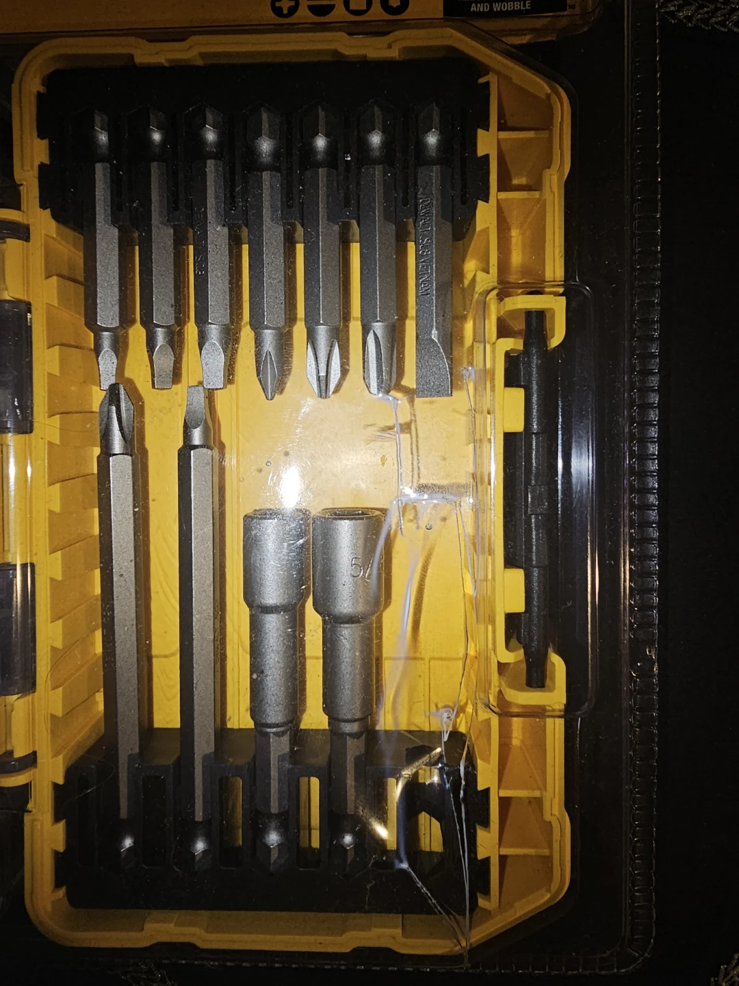 New...Screwdriver bit set with case - photo 2