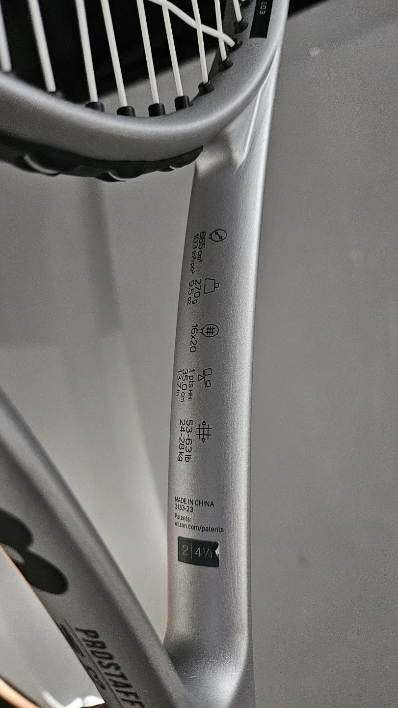 Wilson ProStaff SM 103 Tennis Racket - photo 3