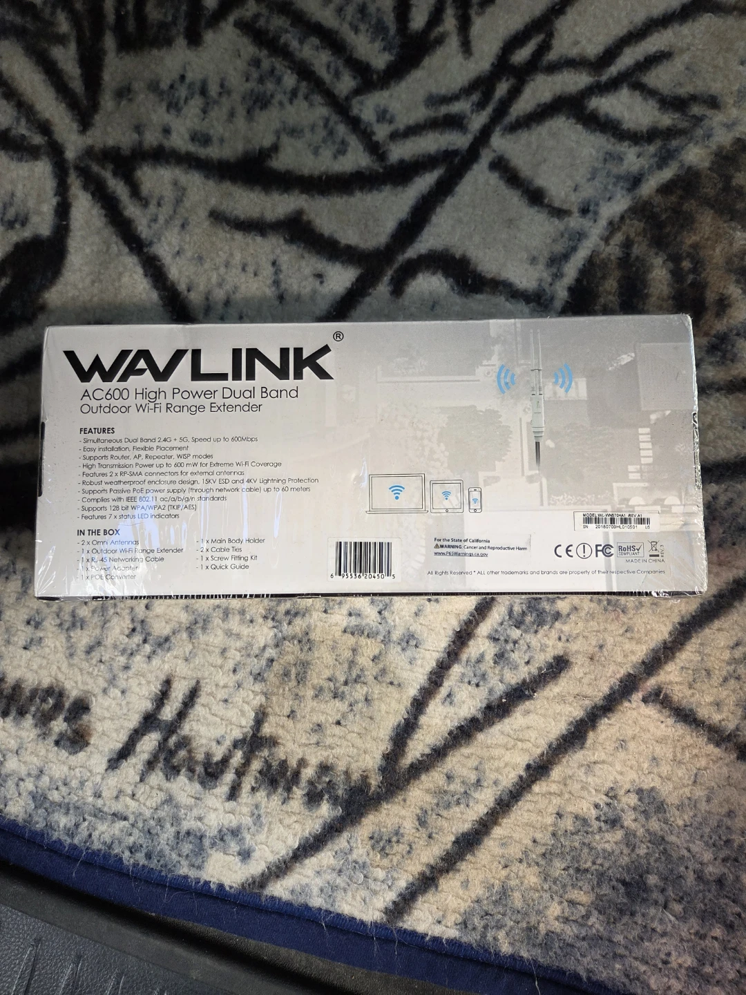 Wavlink AC600 Outdoor Wi-Fi Range Extender - photo 4