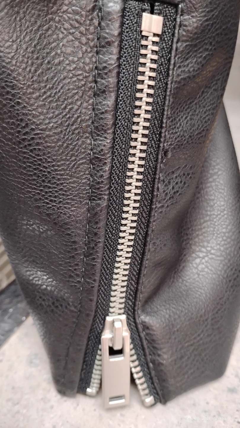 H&M Faux Leather Biker Jacket - photo 3