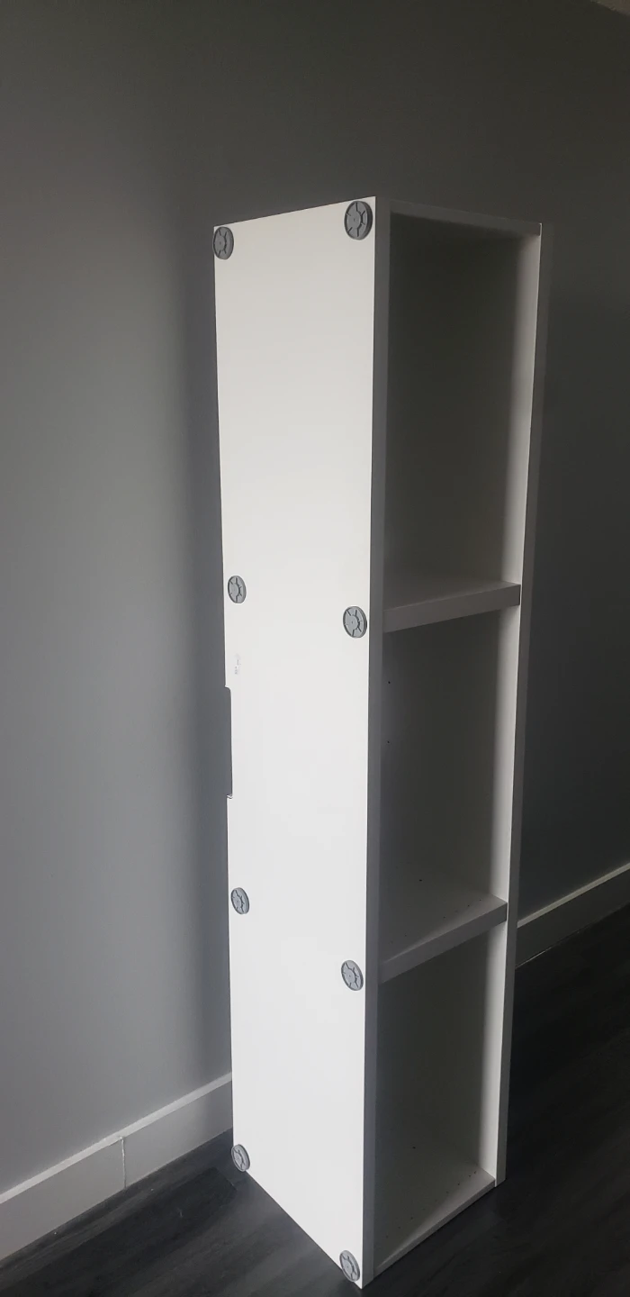 White IKEA TV Bench or Storage Unit - photo 3