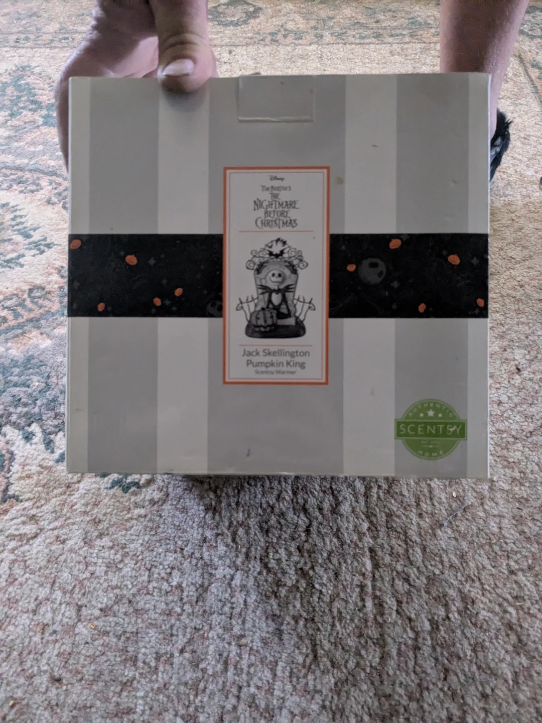 Scentsy Jack Skellington Pumpkin King Warmer