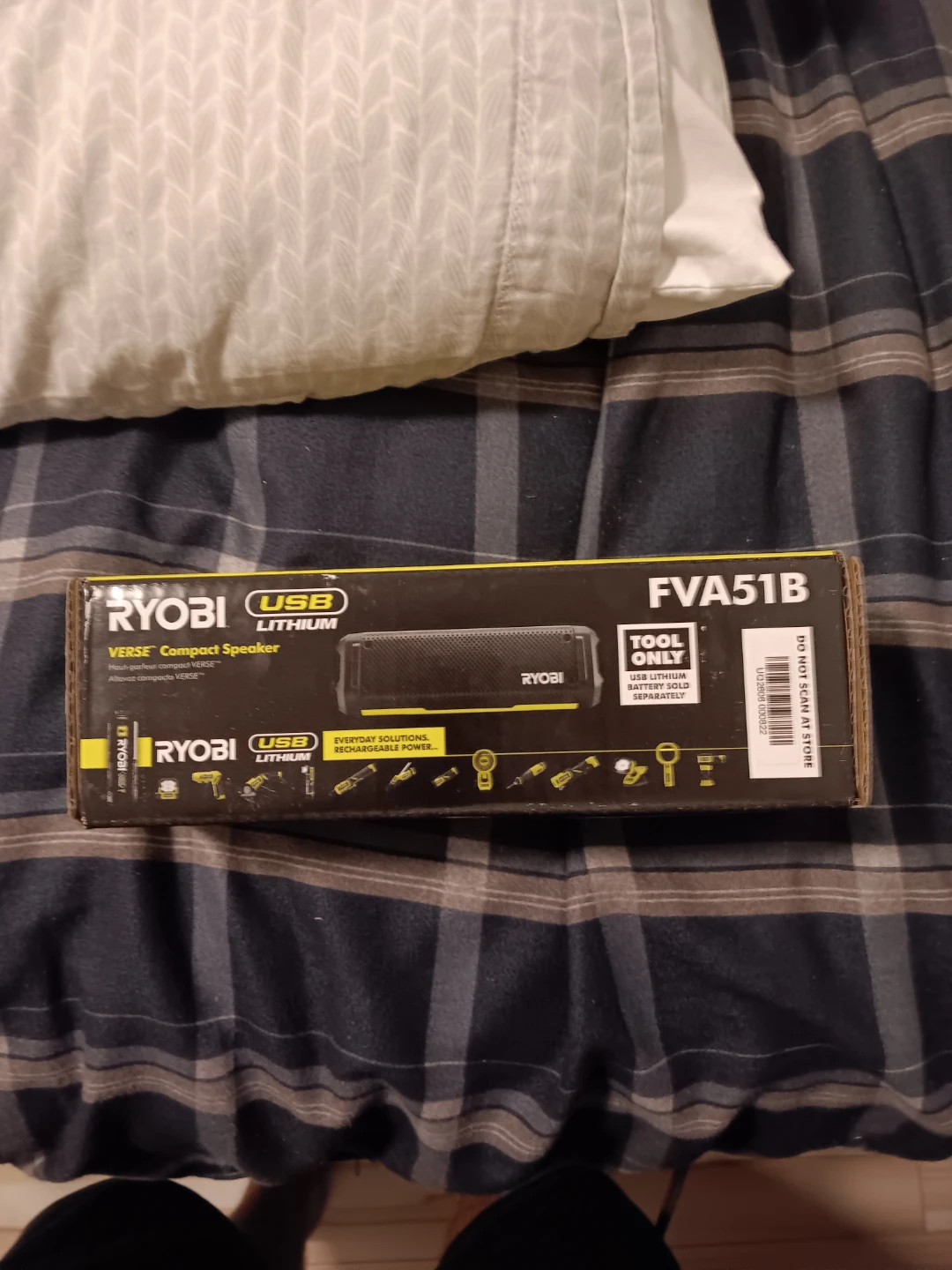 Ryobi USB Lithium Verse Compact Speaker FVA51B