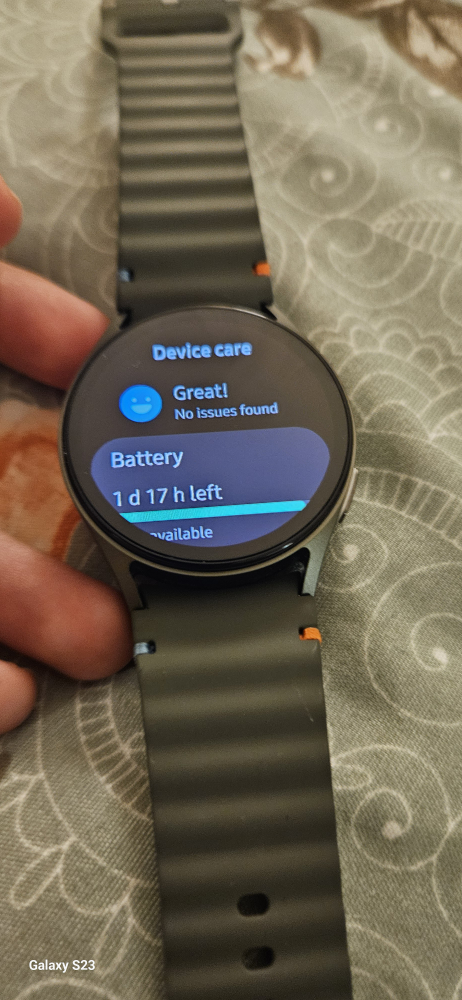 Samsung galaxy watch 7 lte green no scratches - photo 4