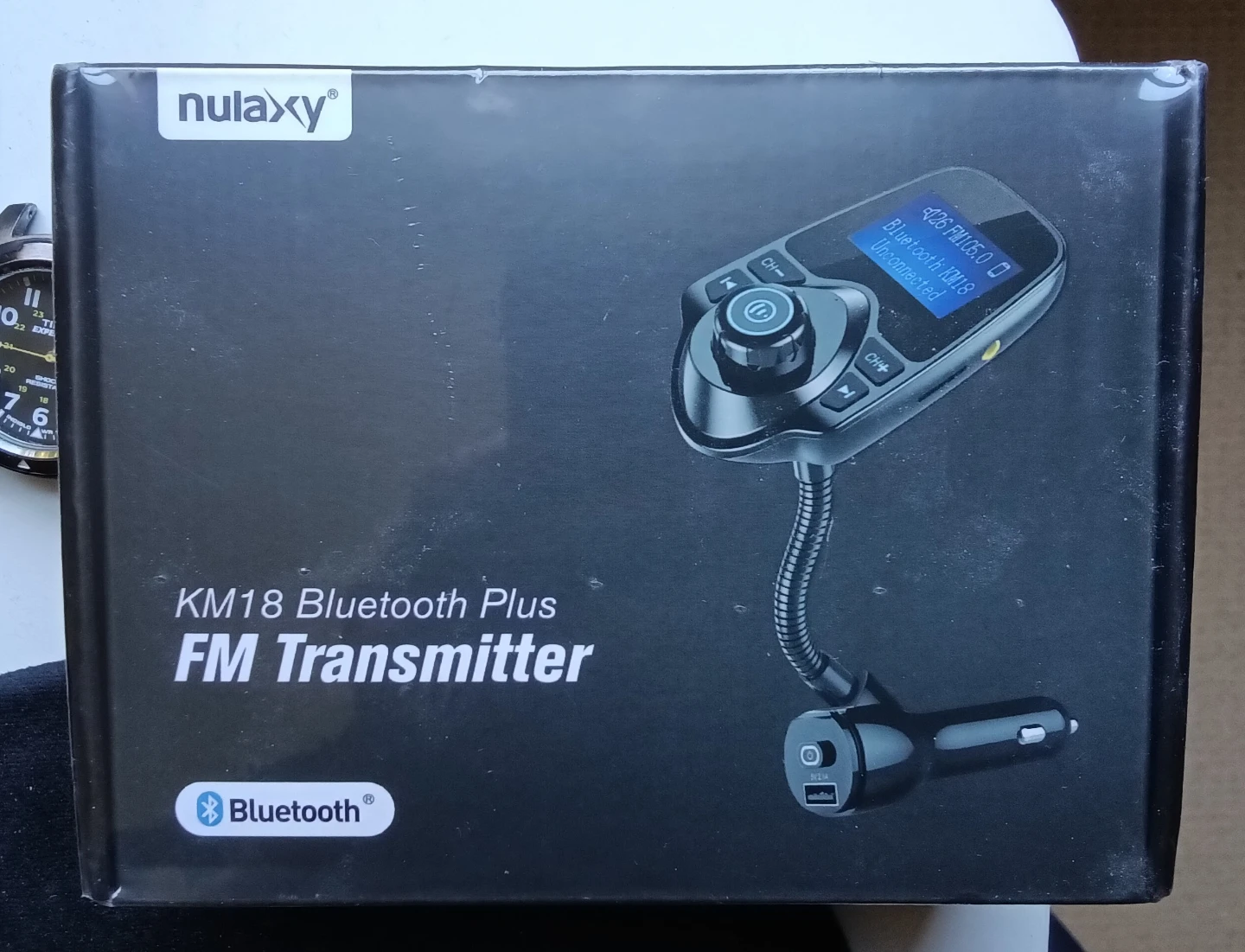 Nulaxy KM18 Bluetooth Plus FM Transmitter