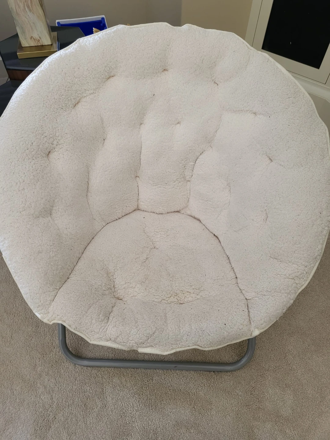 Mainstays Sherpa Saucer Chair - photo 2
