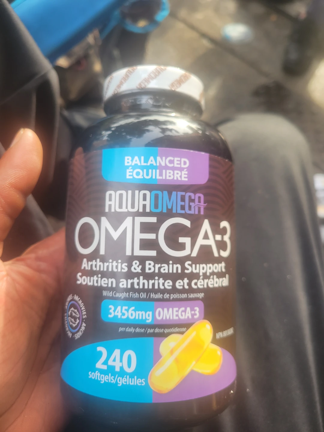 AquaOmega Omega-3 240 Softgels
