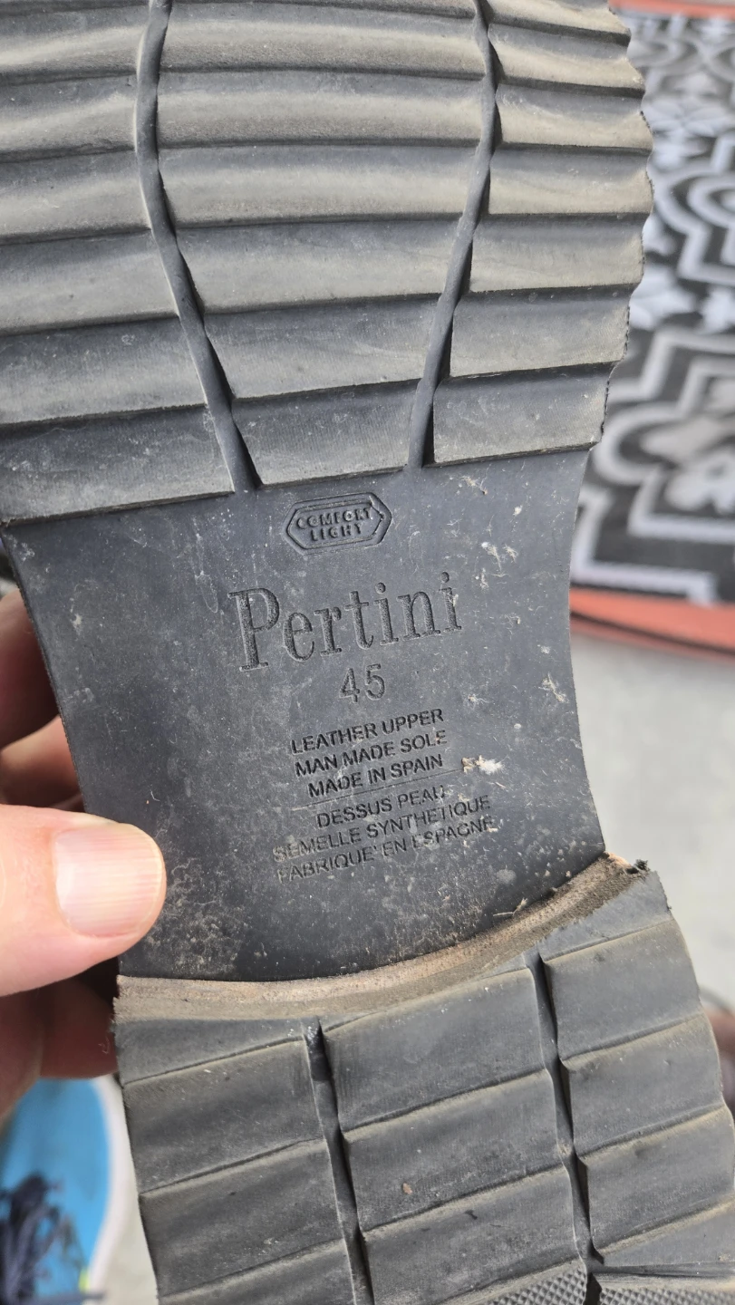 Pertini Leather Boots - Size 45 - photo 2
