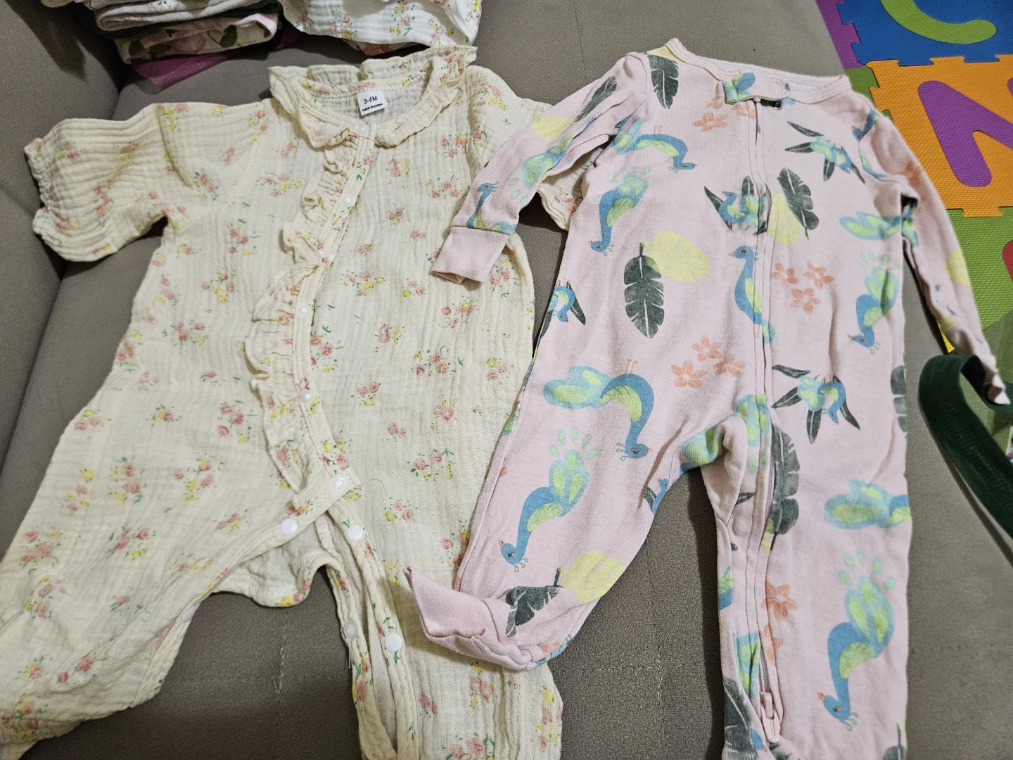 Assorted Baby Girl Bodysuits and Sleepers