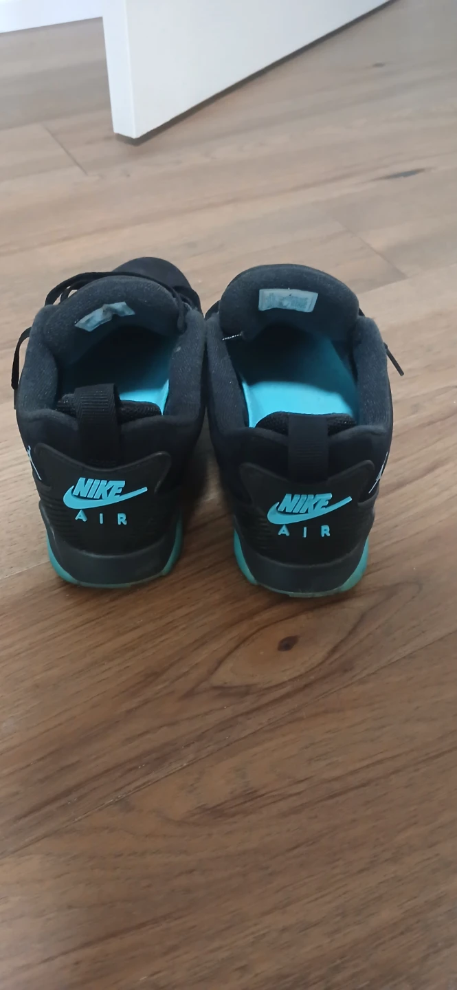 Nike Jordan Flight Shoes Black and Teal - photo 2