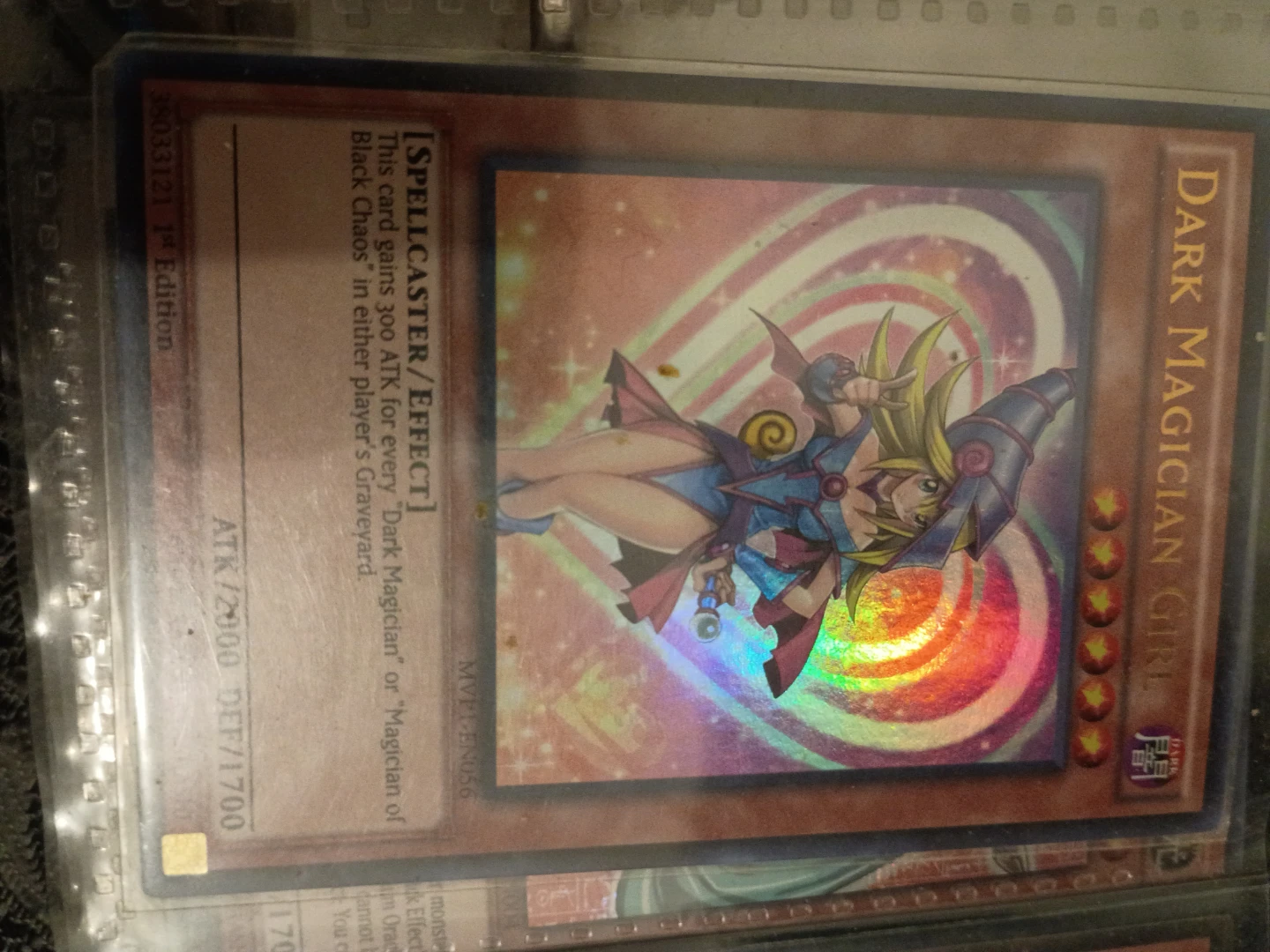 Yu-Gi-Oh! Dark Magician Girl MVP1-EN056 🏈 Edition
