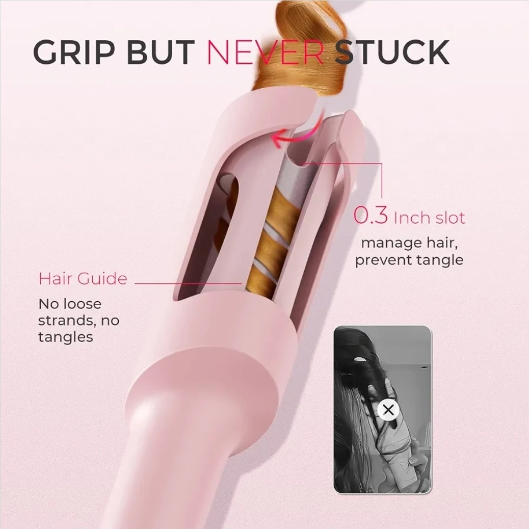 CURLPRO Automatic Rotating Hair Curler - 1.25 inch - photo 4