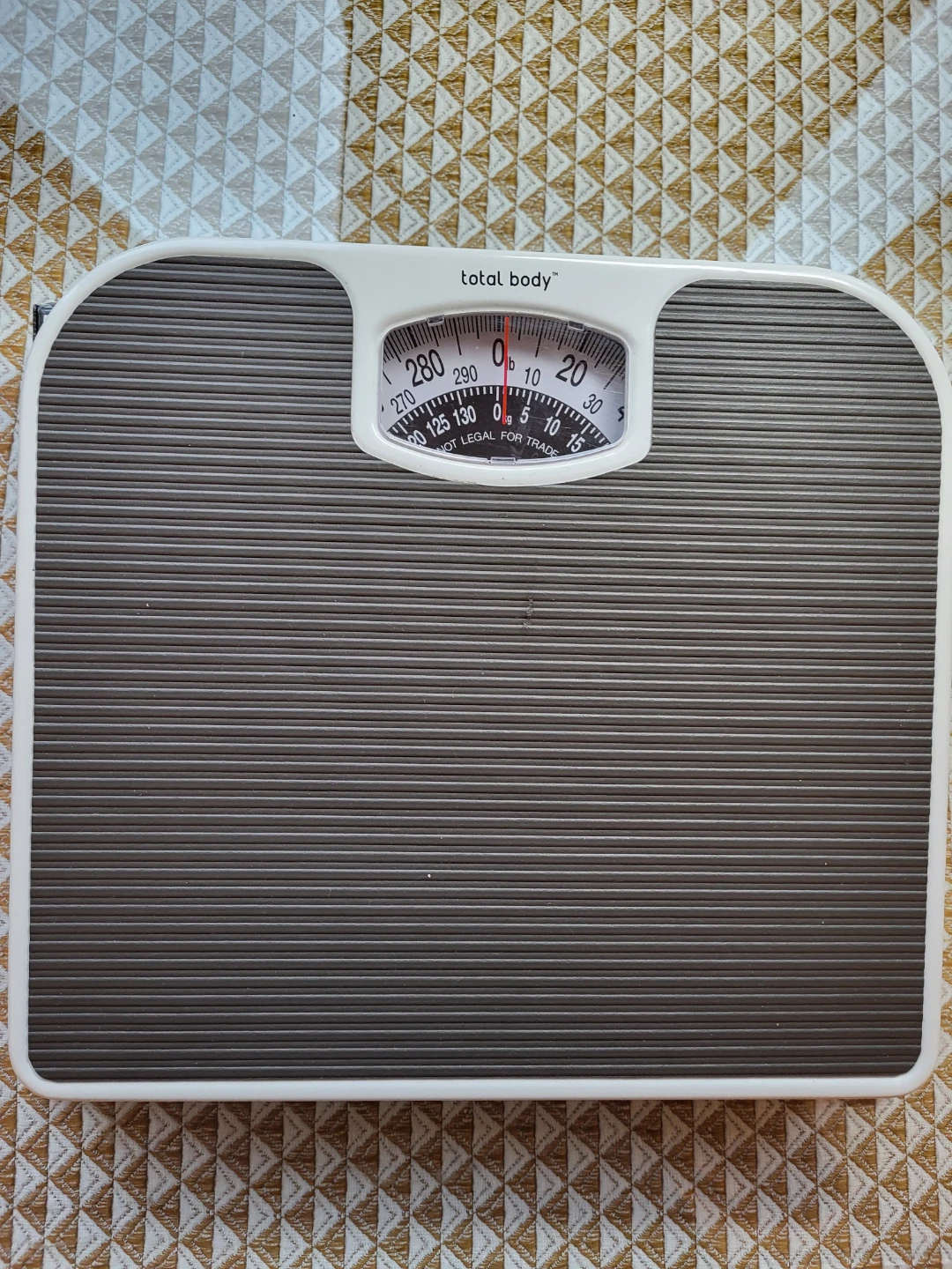 Total Body Analog Bathroom Scale