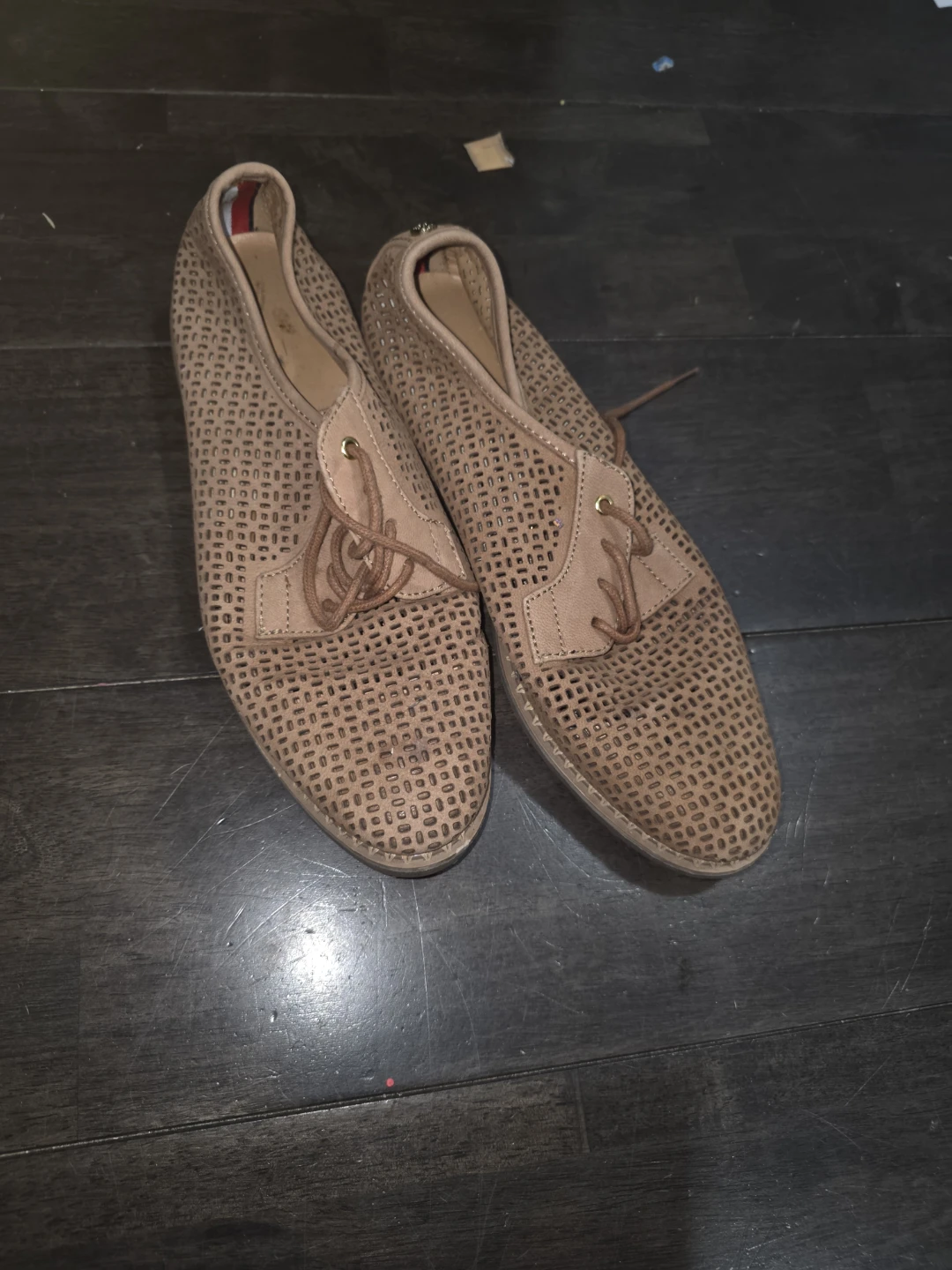 Tommy Hilfiger Women's Perforated Loafers - Tan - photo 2