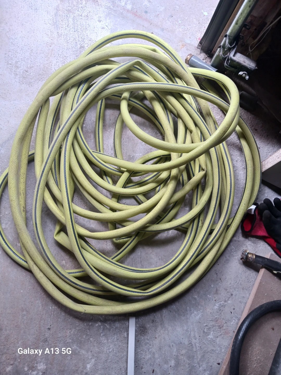 Yellow Garden Hose