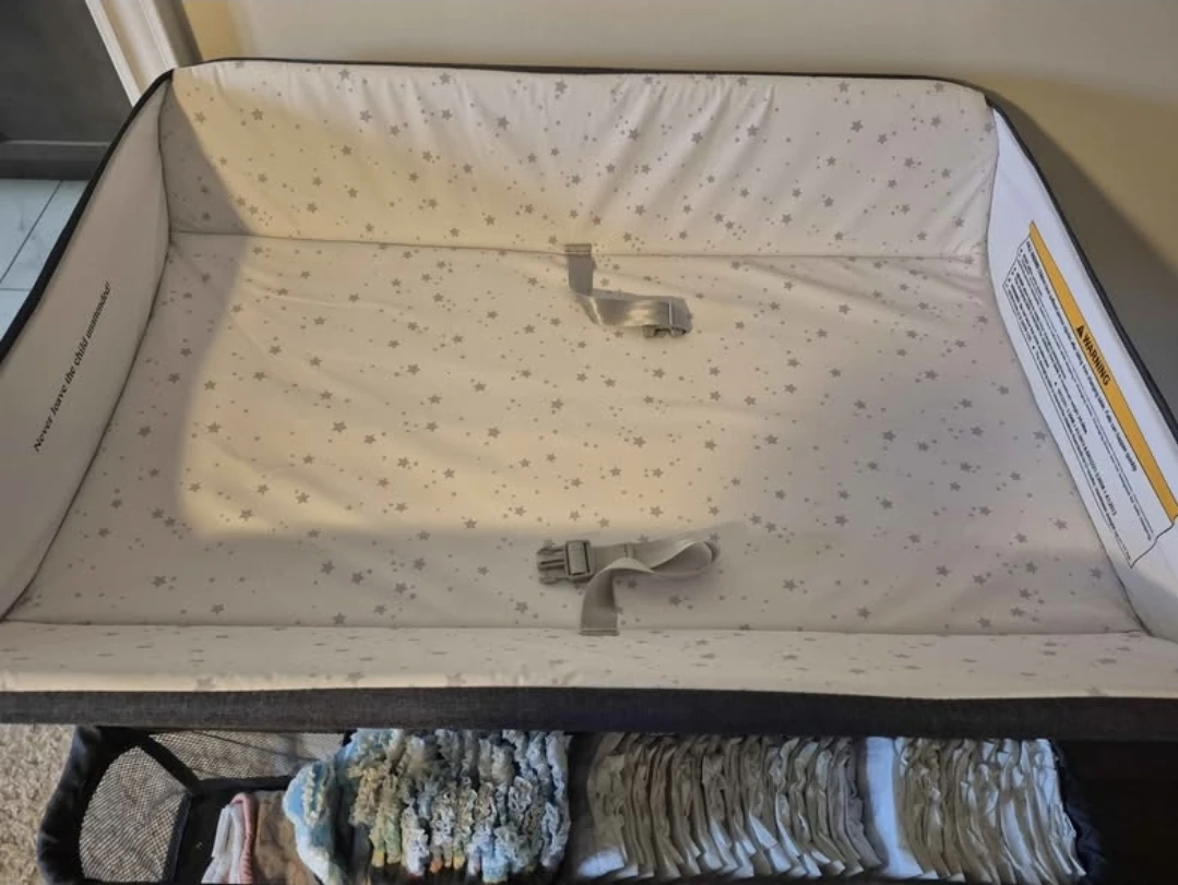 Baby Changing Table with Storage - photo 2