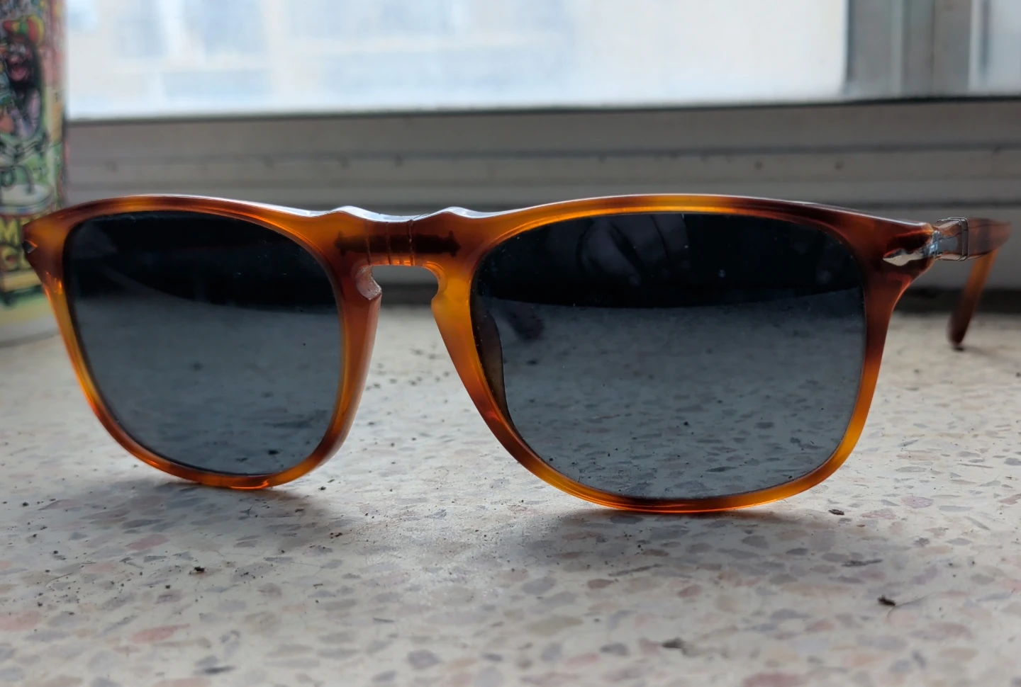 Persol Tortoise shell Folding Sunglasses