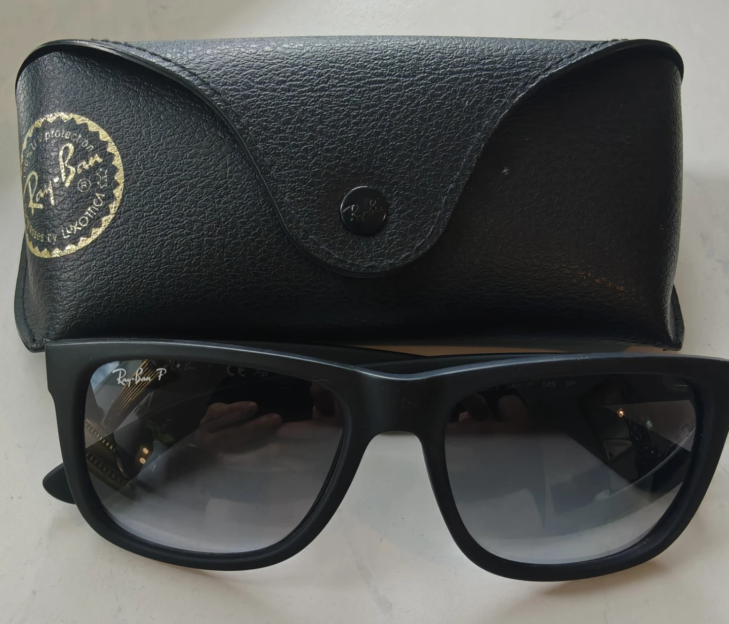 Ray-Ban Justin Polarized Sunglasses Matte Black - photo 2
