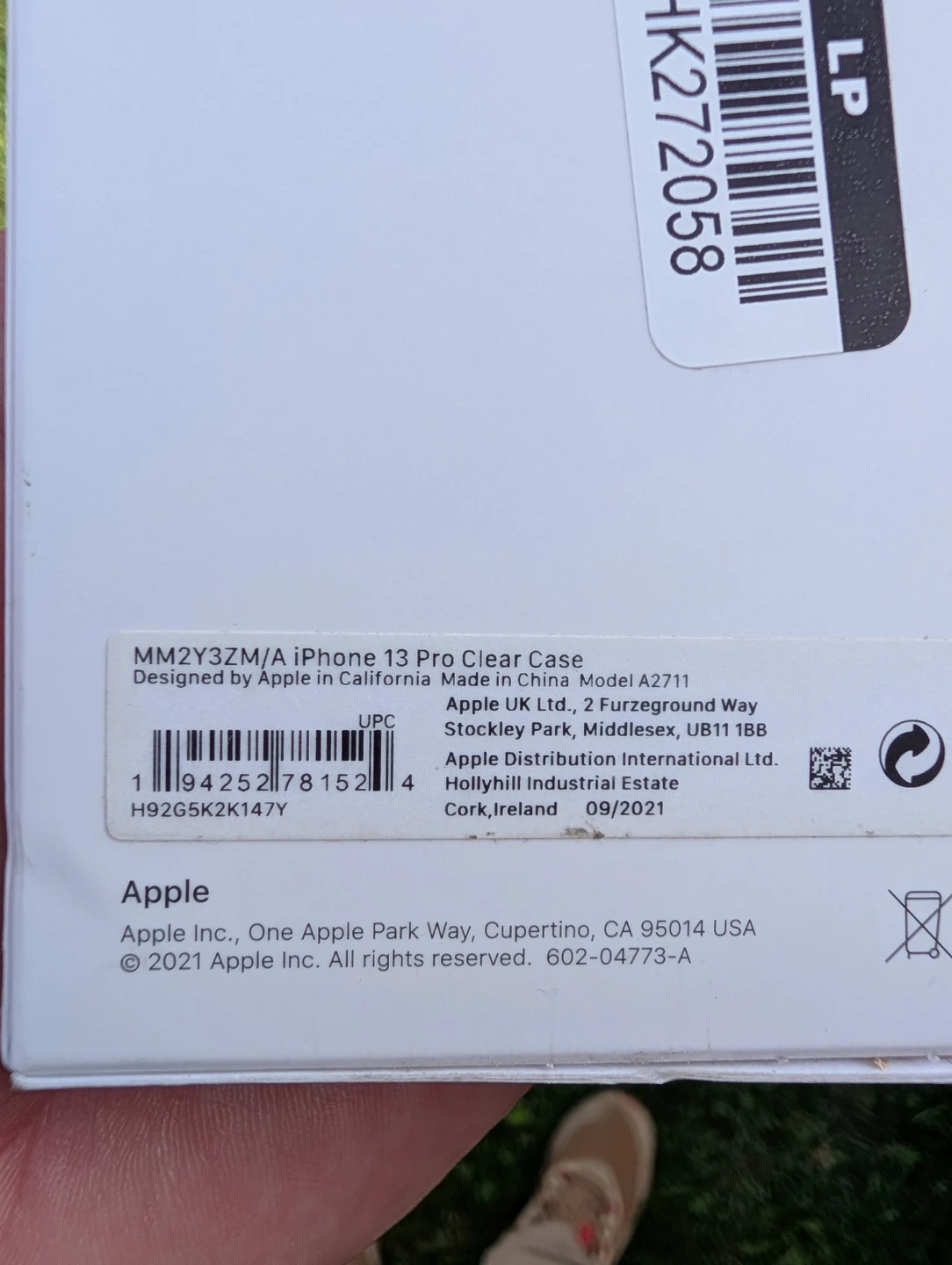 Apple Clear Case for iPhone 13 Pro - photo 2