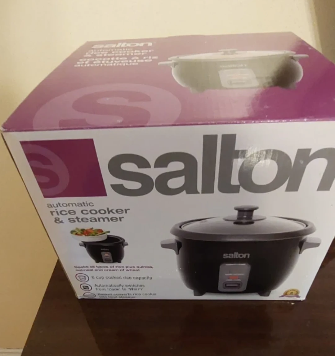 Salton Automatic Rice Cooker and Steamer
