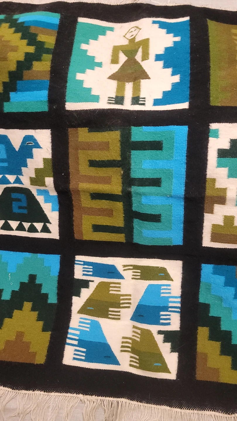 Vintage Gafsa Kilim real wool tapestry - photo 2