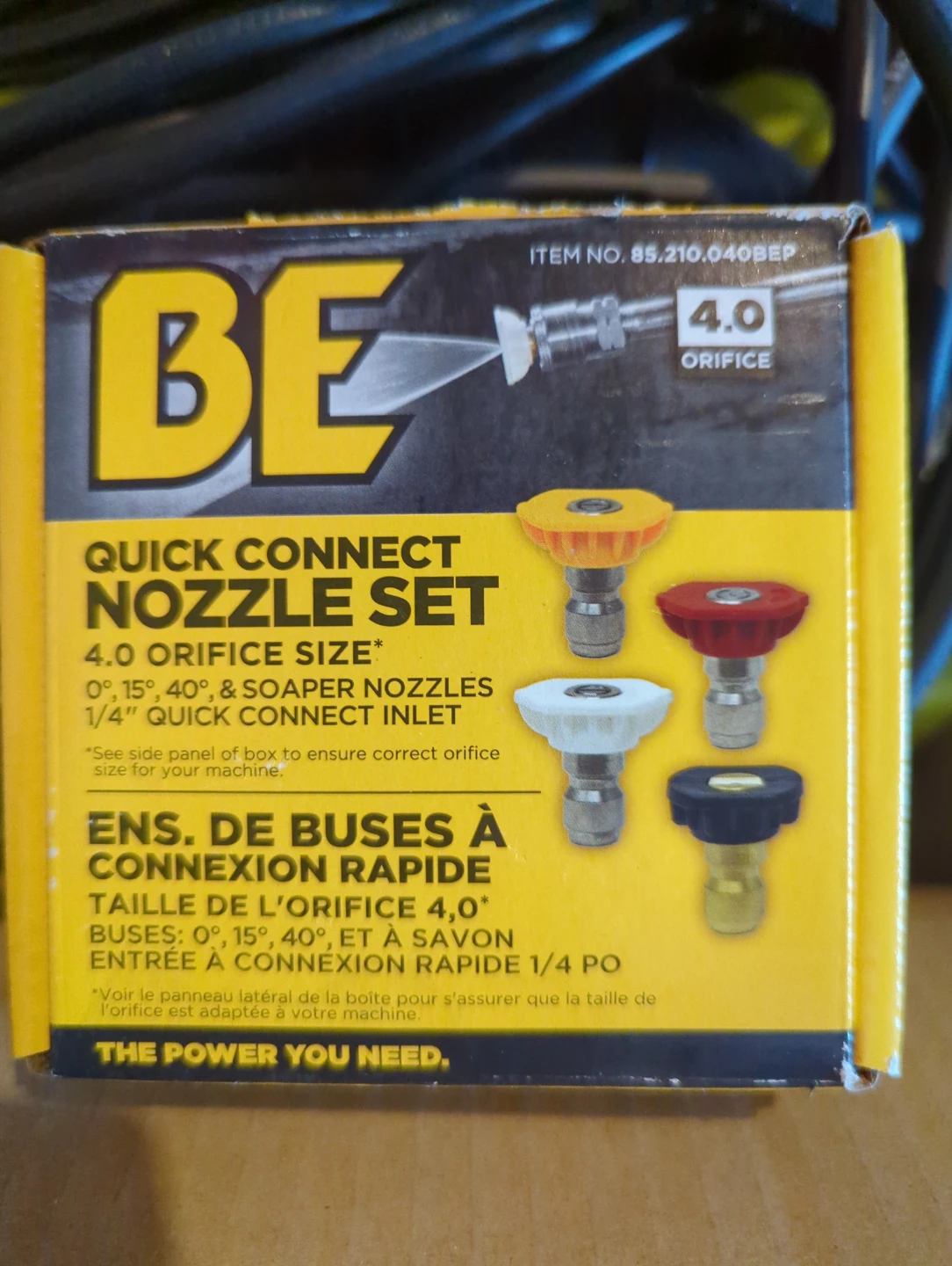 Ryobi RY141802 Pressure Washer Plus Extra Nozzle Set - photo 4