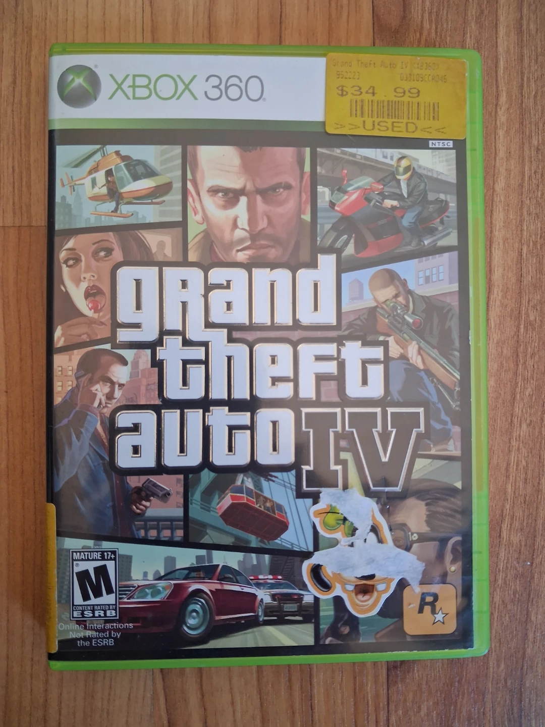 Grand Theft Auto IV for Xbox 360🏈