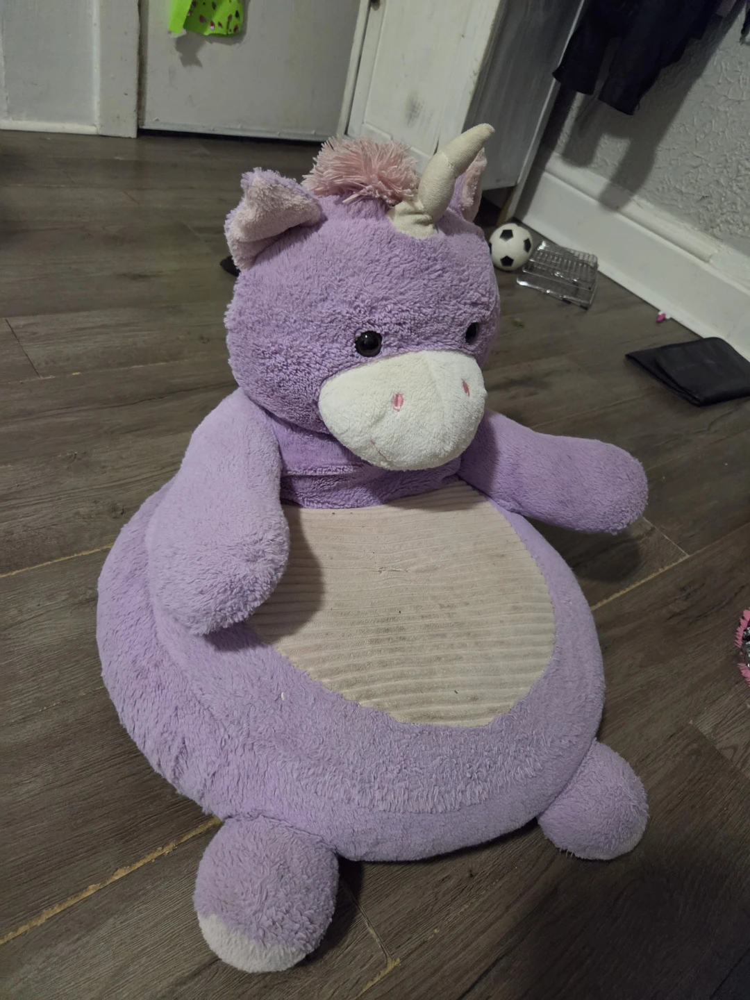 Plush Unicorn Children's Floor Chair - photo 2