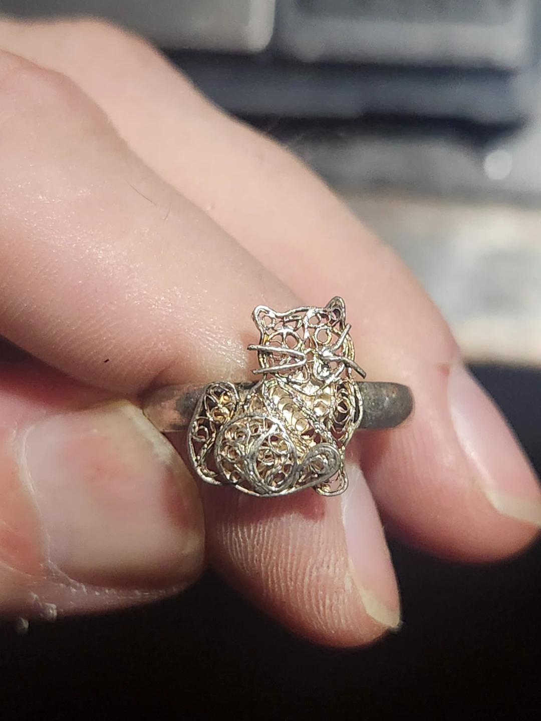Vintage Sterling Silver 4 Rings - photo 5