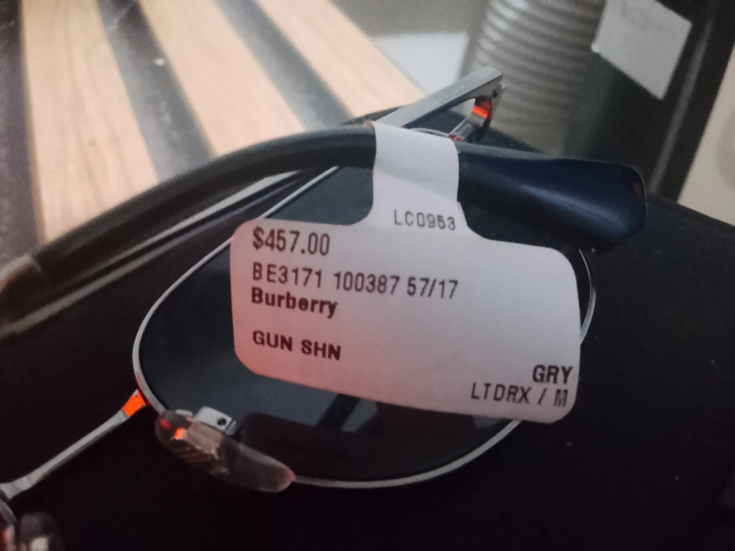 Burberry BE3171 Sunglasses Gunmetal Grey