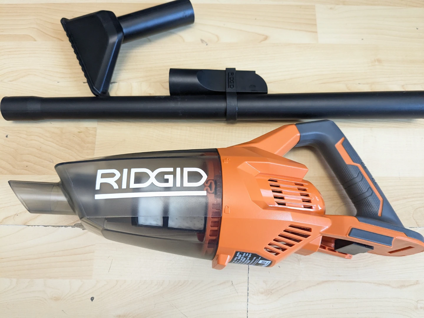 M18 Ridgid Cordless Handheld Vacuum Cleaner