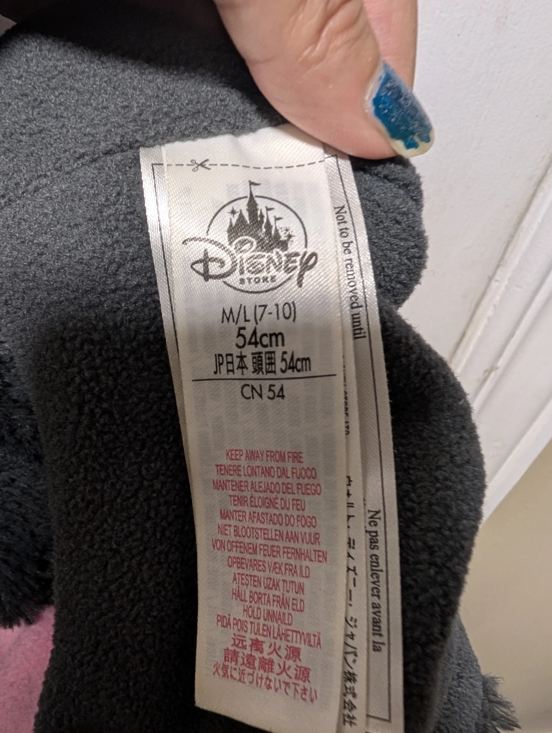 Disney Store Minnie Mouse Plush Hooded Scarf - photo 4
