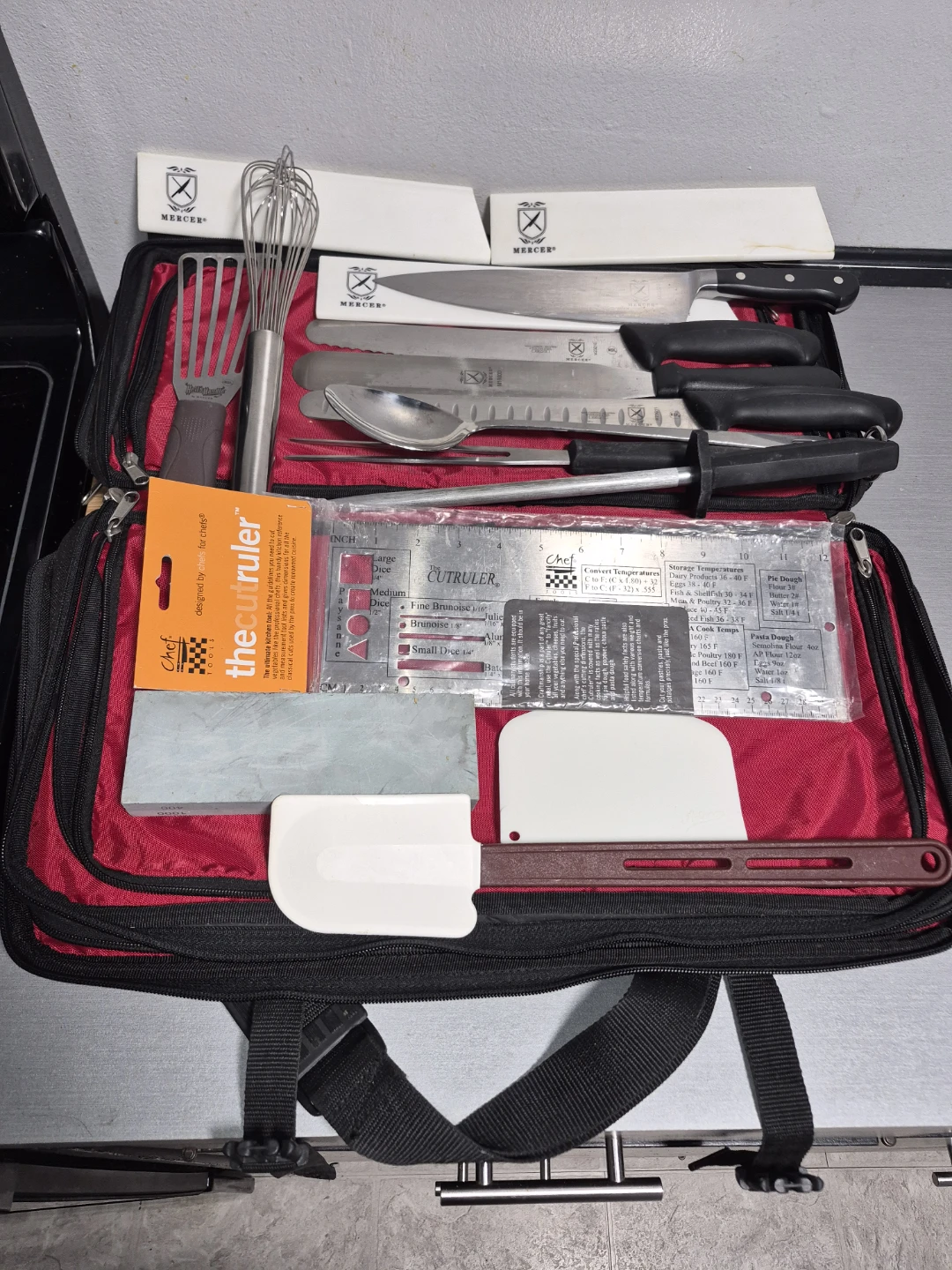 Mercer Culinary Student Knife Roll Set