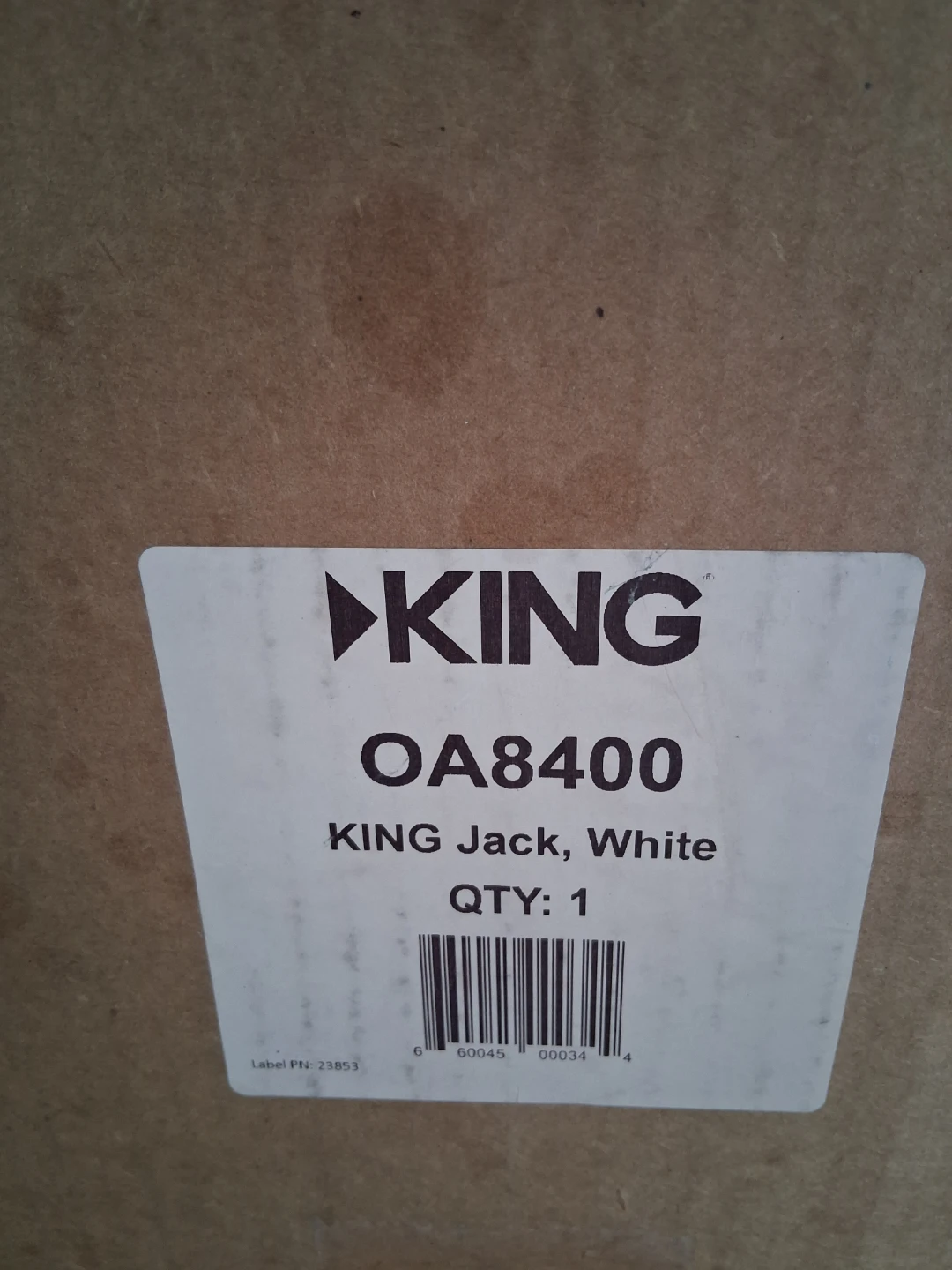 KING Jack RV OA8400 Antenna White - photo 2