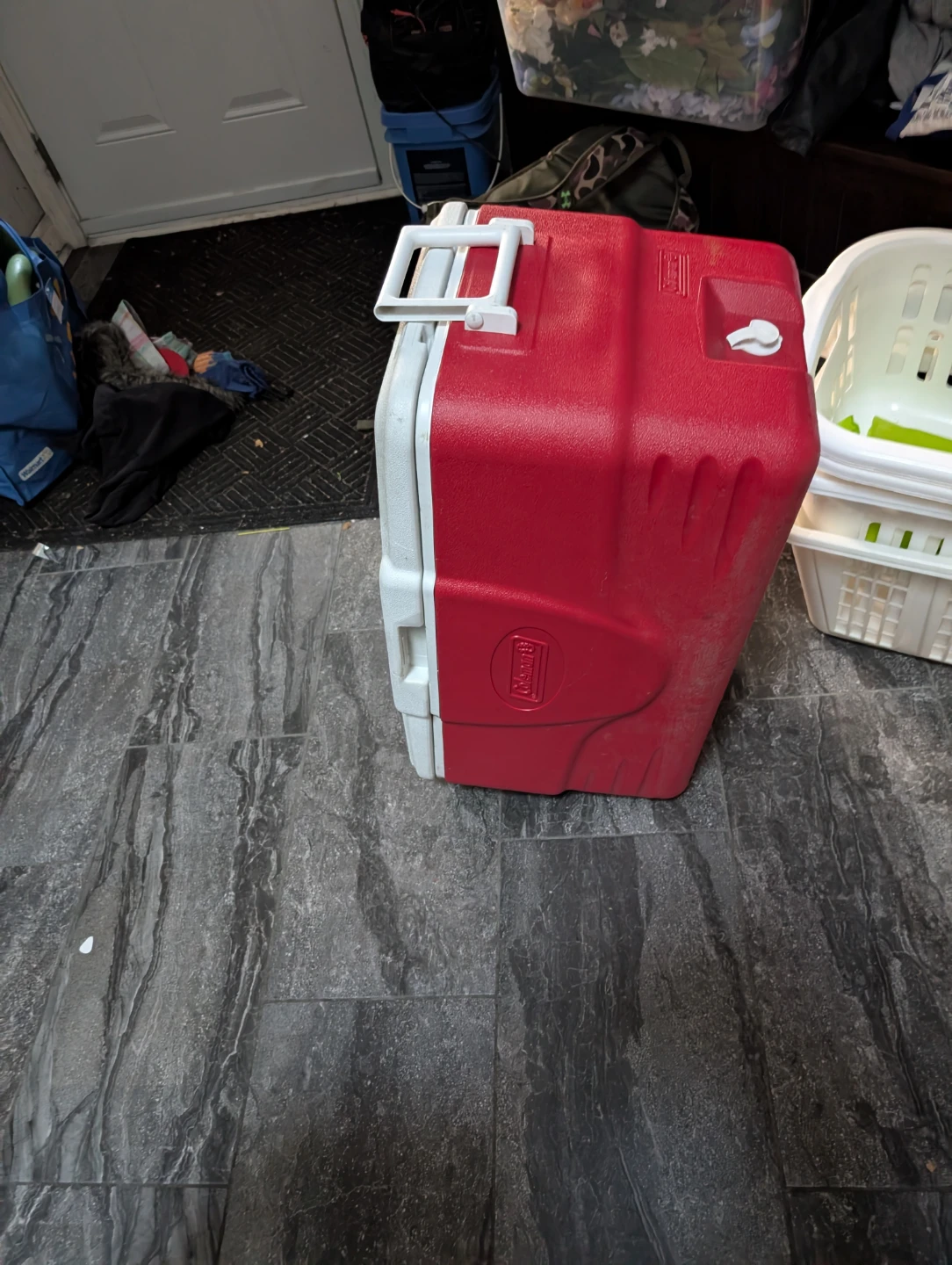 Coleman Hard Cooler Red
