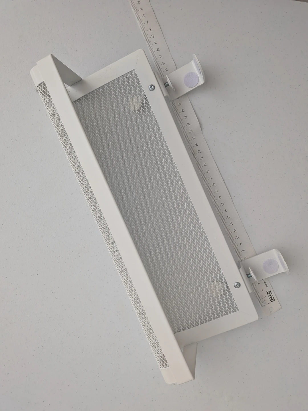 Ikea FÖRSÄSONG Cable management tray, white, 15 " - photo 3