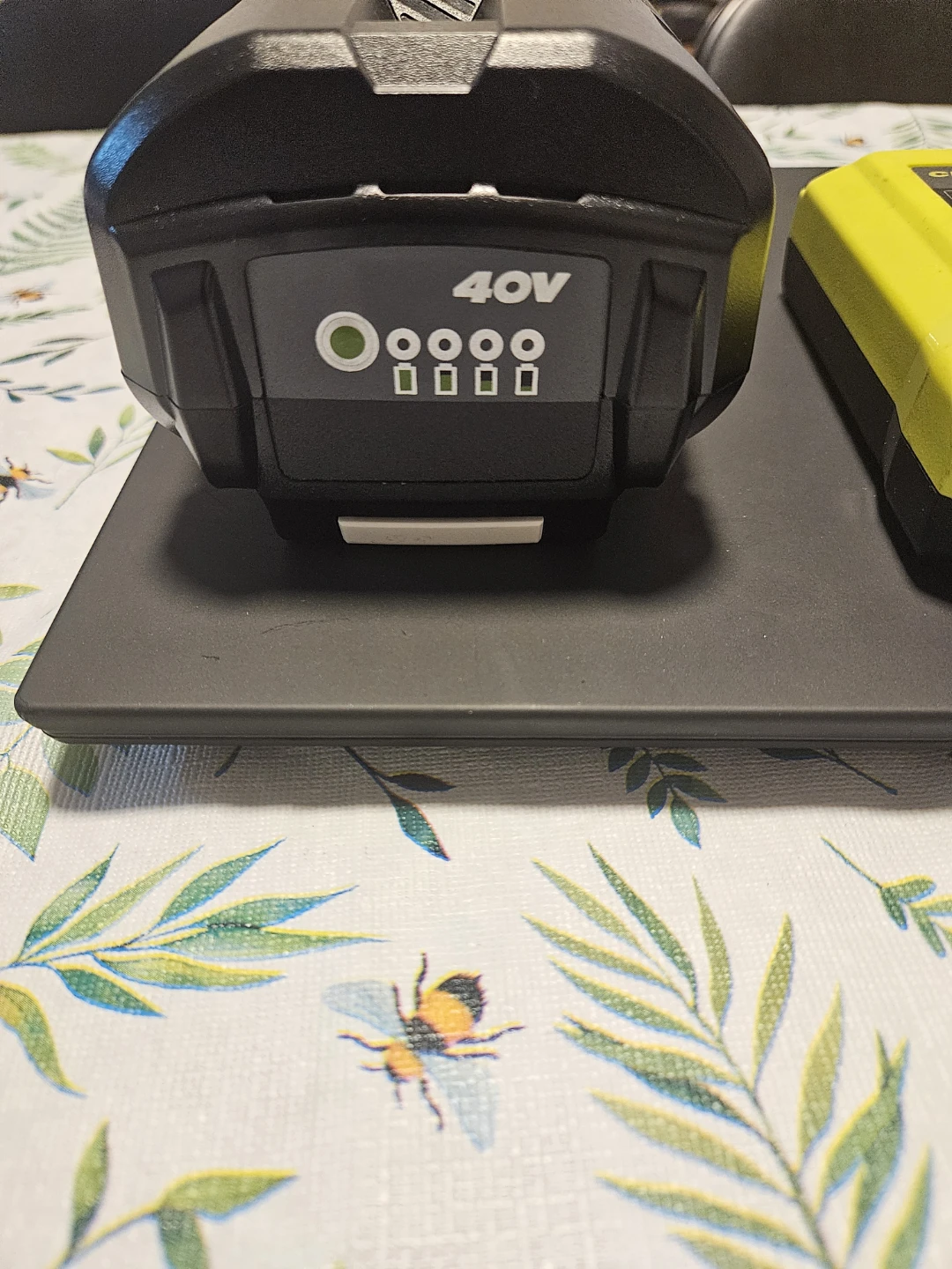 Ryobi 40V Lithium Battery and Charger - photo 3