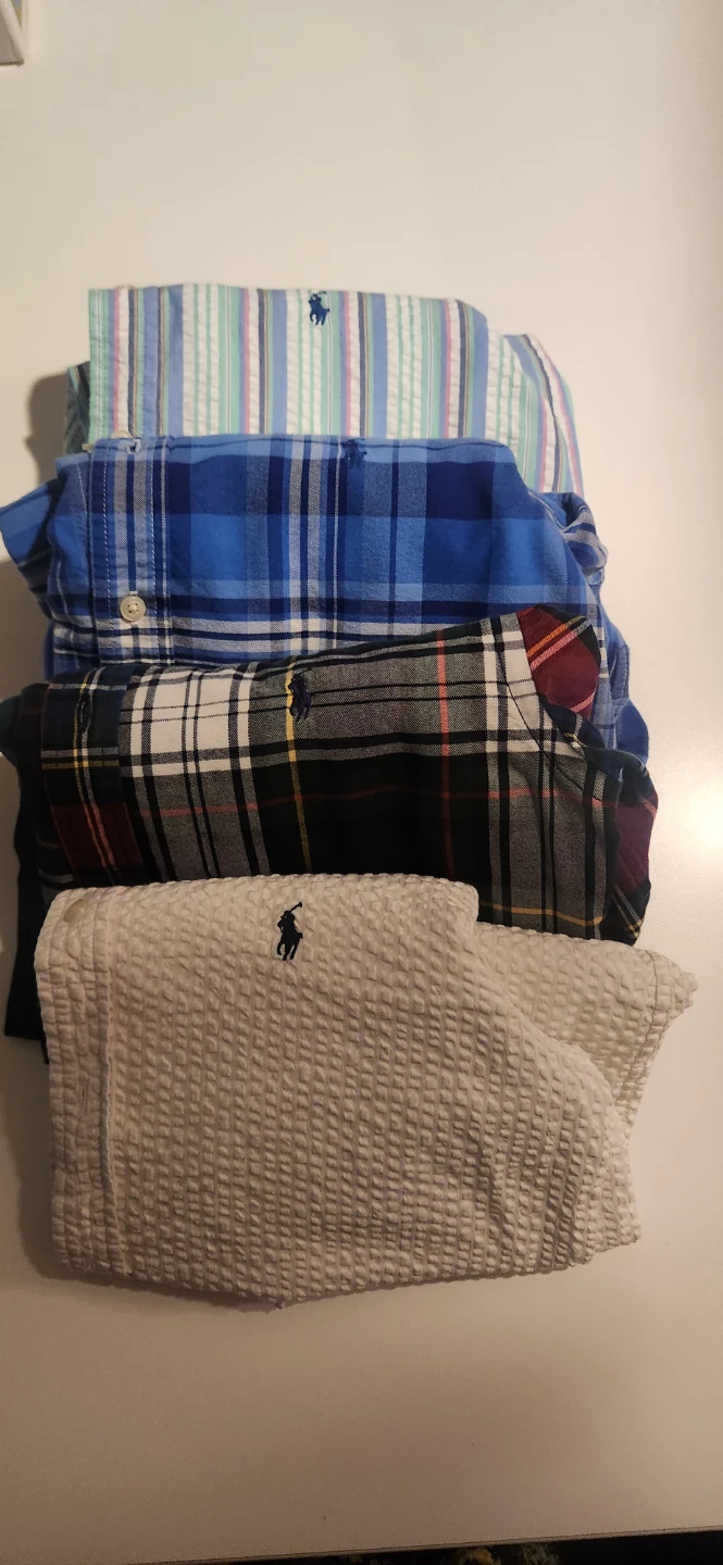 Lot of 4 Ralph Lauren Shirts Size L (14-16)