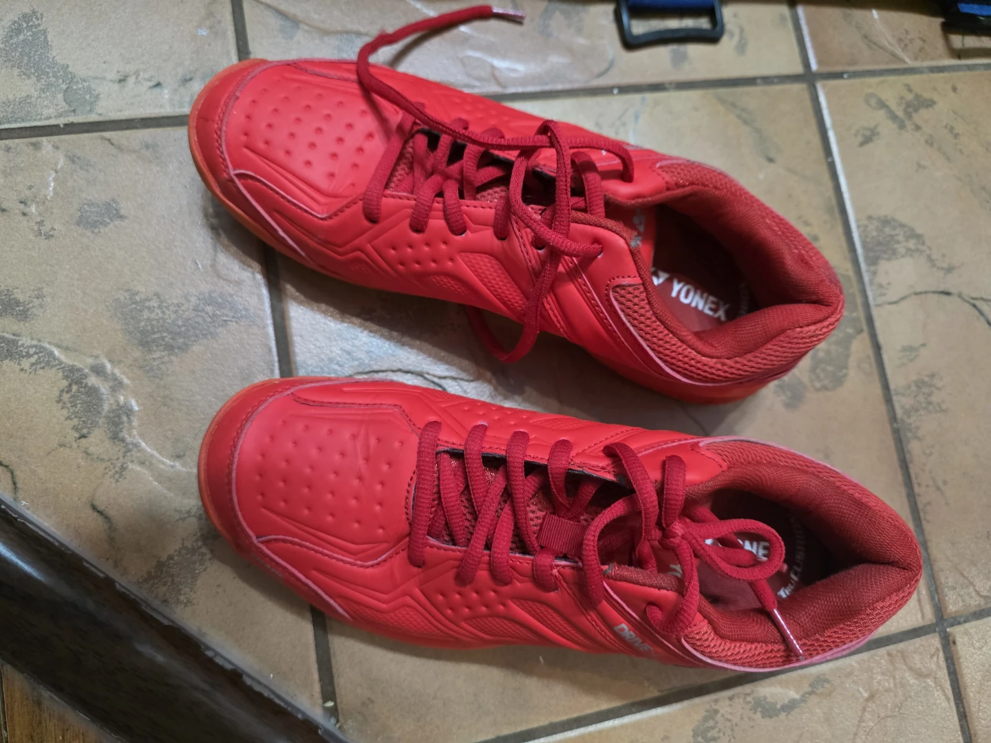 Yonex Drive Badminton Shoes Red
